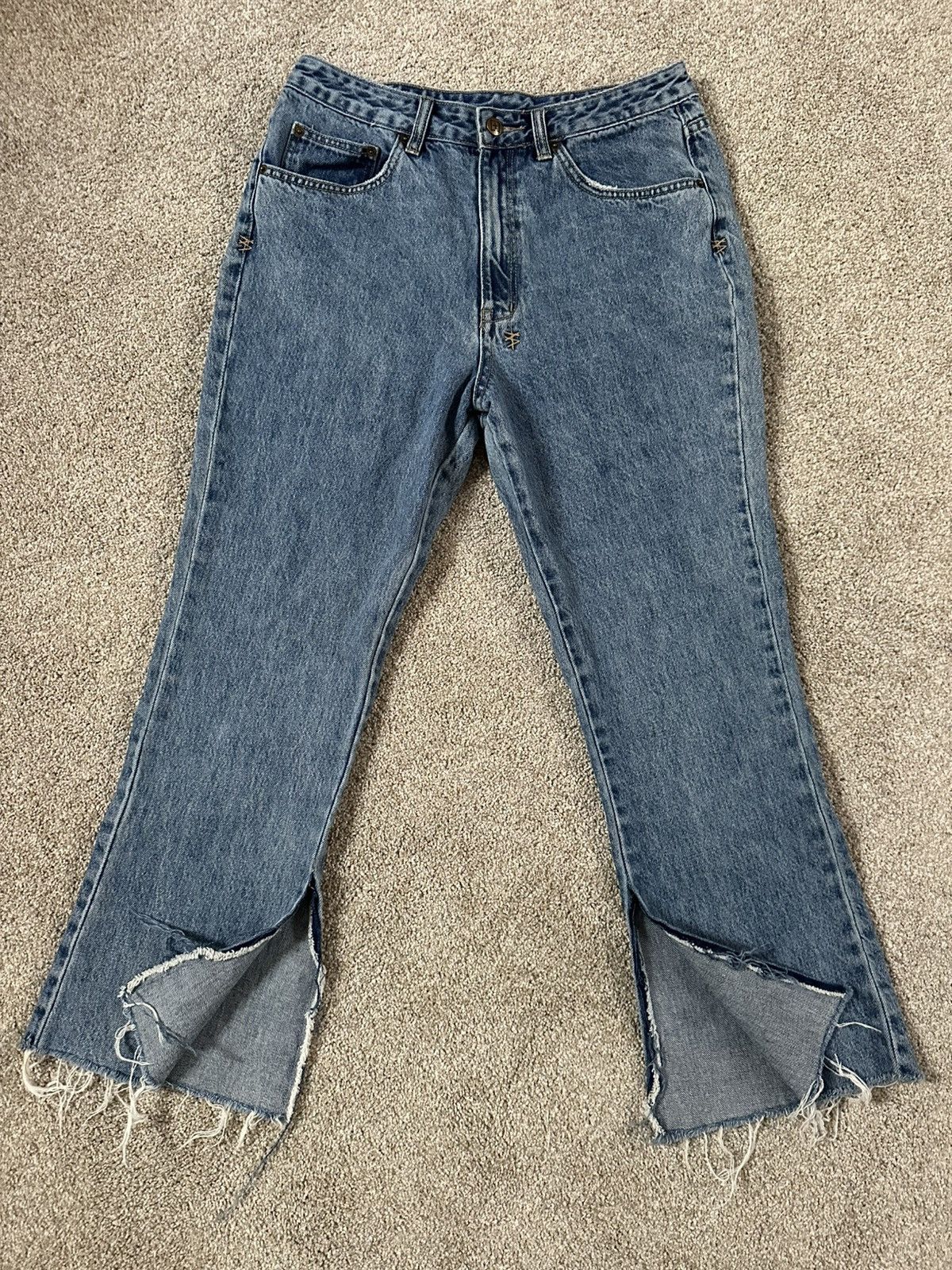 Ksubi Ksubi Women’s Skinny Kickn Bae Blue Jeans Size 31" - 1 Thumbnail