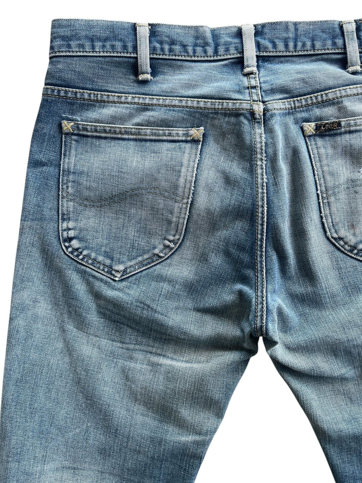 Vintage Vintage Lee Rider Distressed Flare Denim Size US 34 / EU 50 - 7 Thumbnail