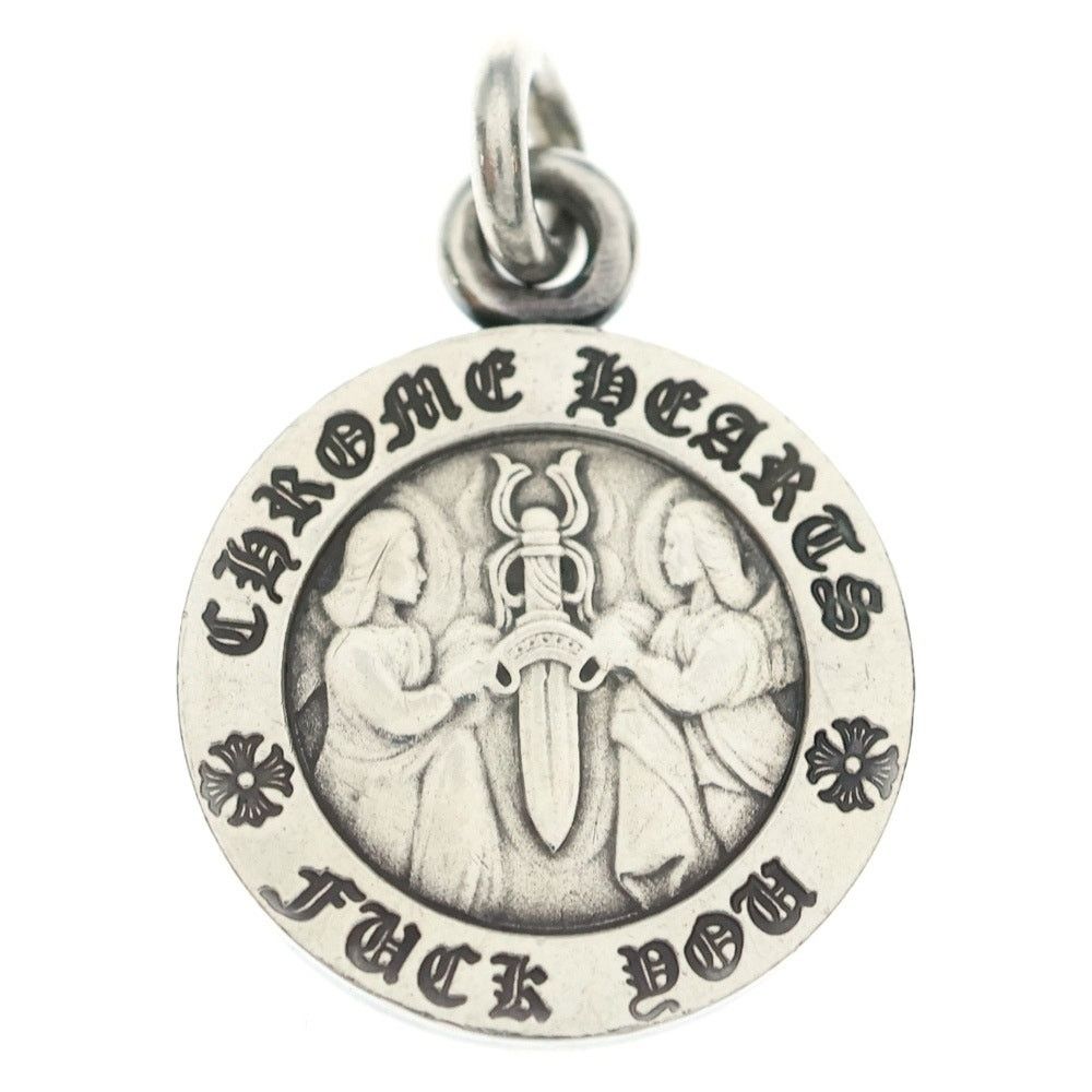 Chrome Hearts Chrome Hearts Angel Medal Charm Pendant Silver Size ONE SIZE - 1 Thumbnail
