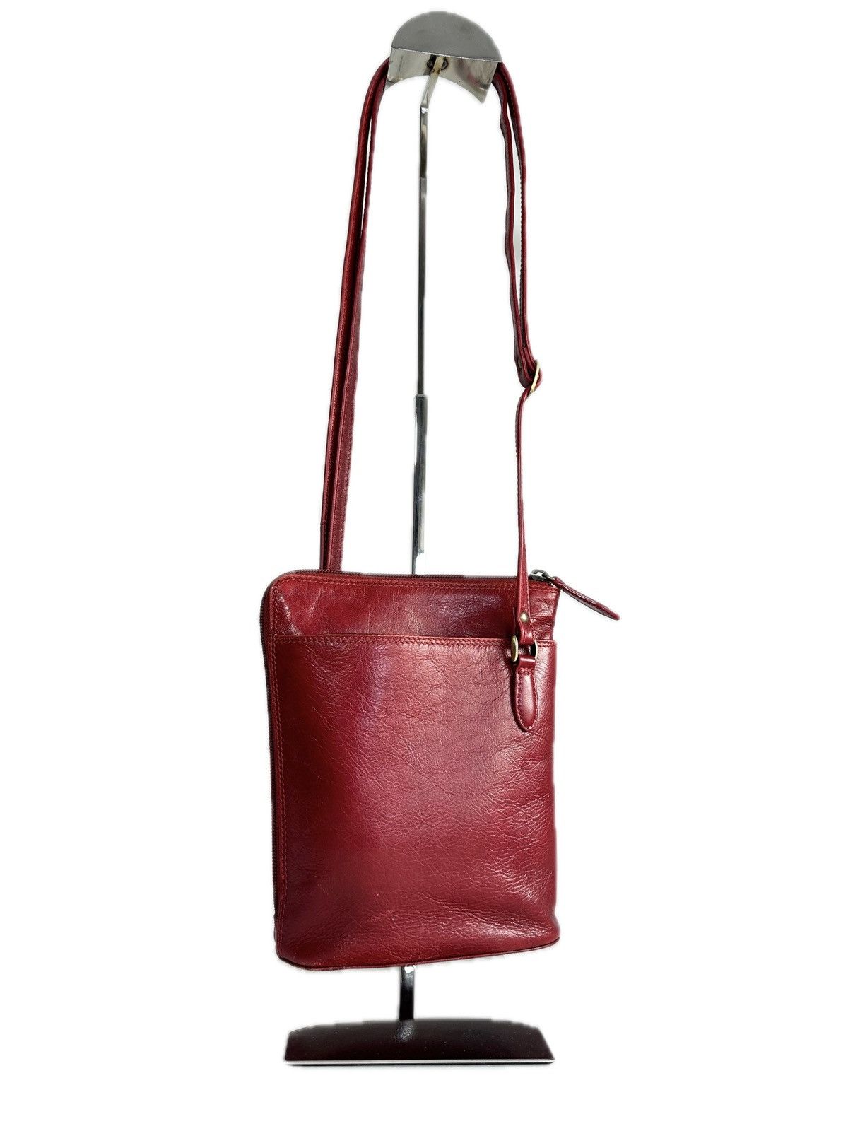 Other Derek Alexander Slim Organizer Red Leather Crossbody Bag Size ONE SIZE - 5 Thumbnail