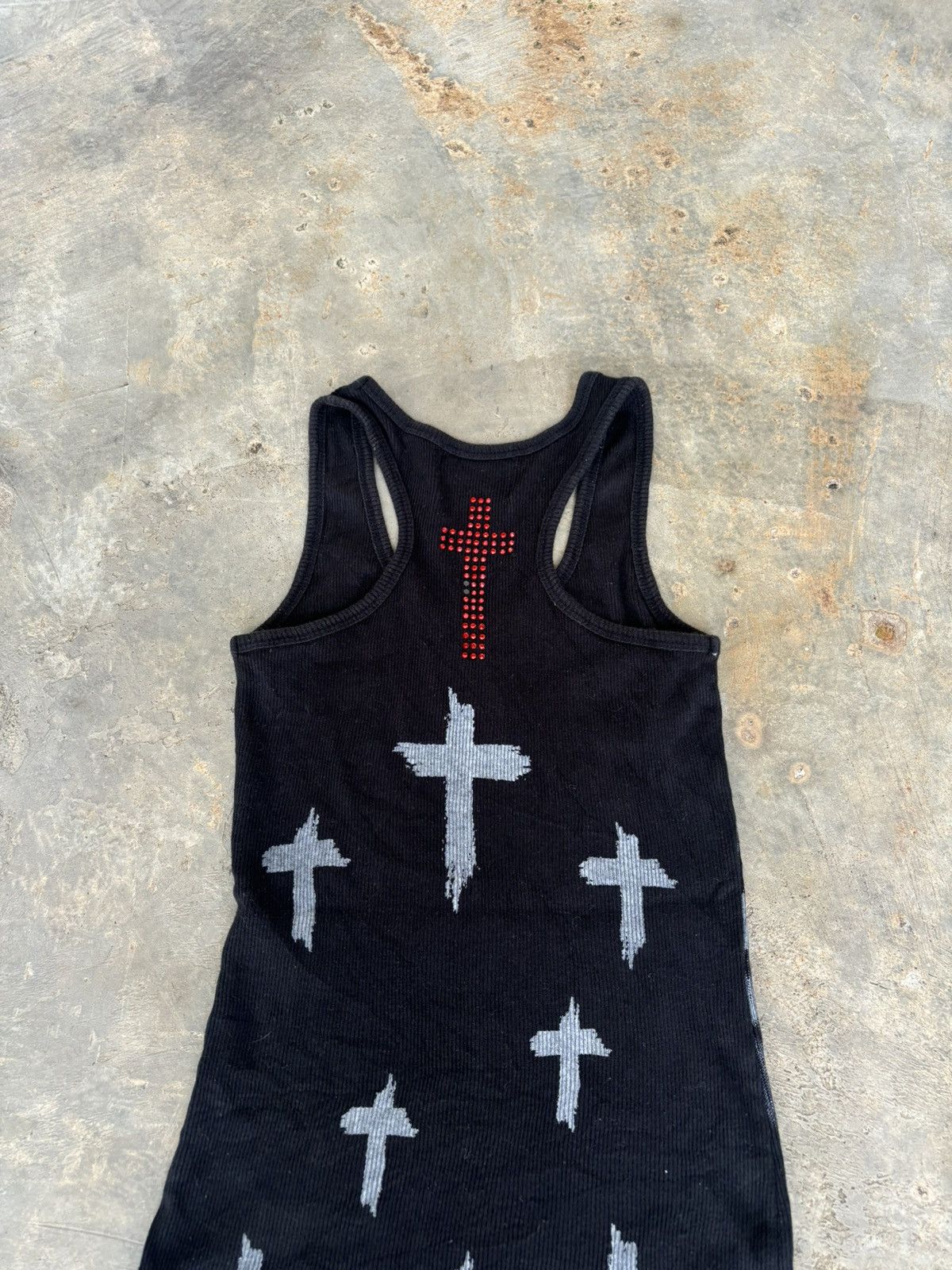 Hysteric Glamour × If Six Was Nine × Japanese Brand Y2k Poem Skull Glavil Ifsixwasnine Punk style Tank top Size M / US 6-8 / IT 42-44 - 3 Thumbnail