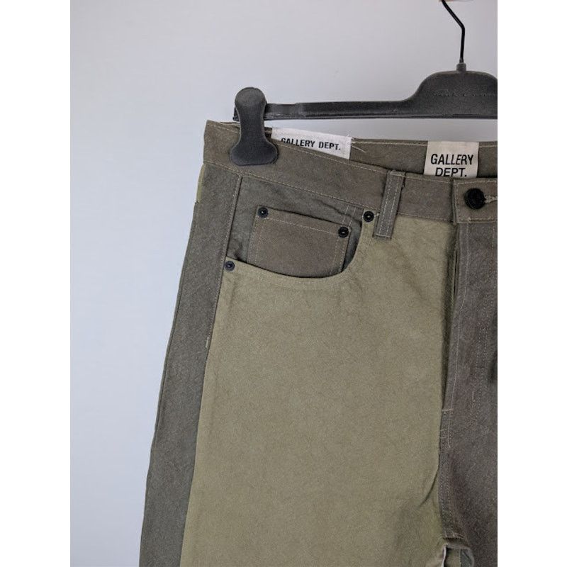 Gallery Dept. o1rshd1 Ventura Straight-Leg Denim Jeans in Army Size US 36 / EU 52 - 6 Thumbnail