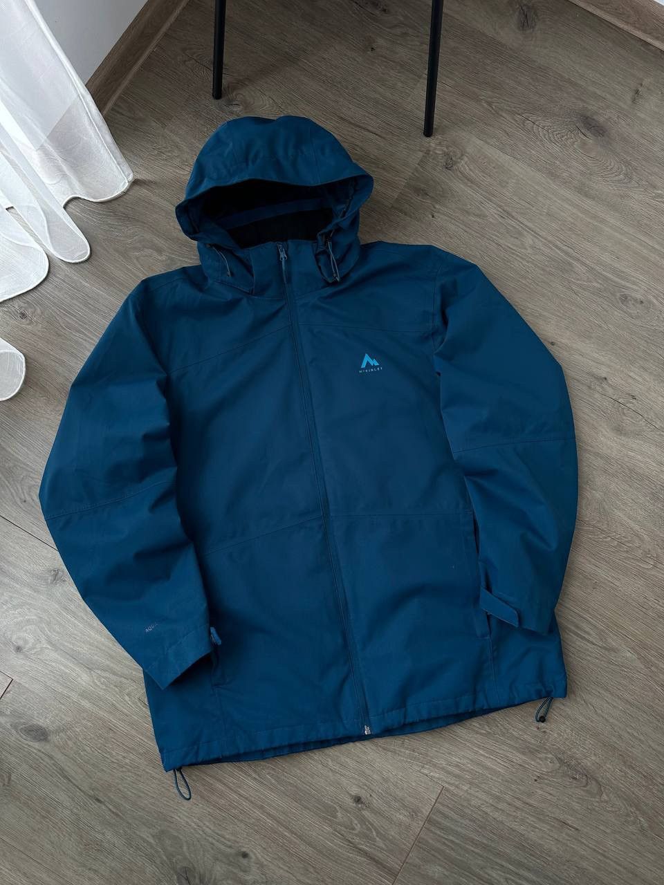 McKinlays McKINLEY Aquamax Waterproof Hooded Jacket Blue Size US XXL / EU 58 / 5 - 2 Thumbnail