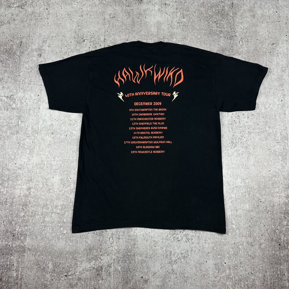 Band Tees 2008 Hawk Wind Vintage 40th Anniversary Tour Tee Size US XL / EU 56 / 4 - 9 Thumbnail