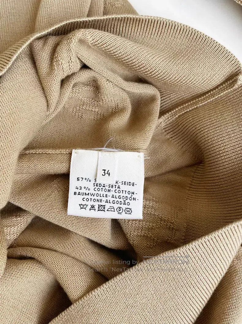 Hermes Hermes Camel Color Cashmere Underdress Size XXS / US 00 / IT 34 - 3 Thumbnail