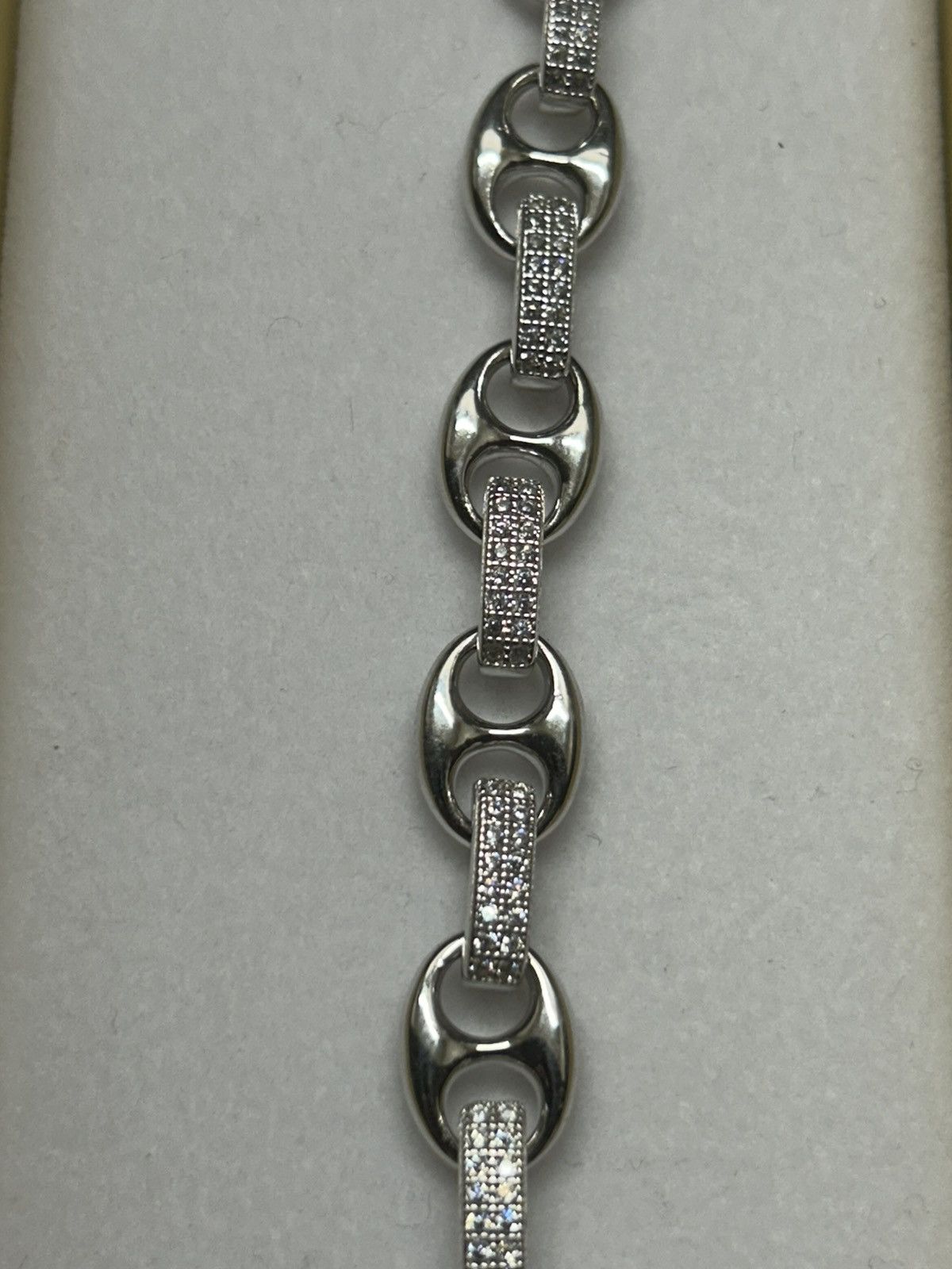 Jewelry .925 Silver Gucci Link Bracelet Size ONE SIZE - 5 Thumbnail