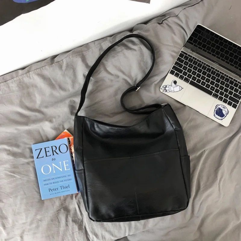 Leather PU Leather Crossbody Bag Size ONE SIZE - 2 Thumbnail