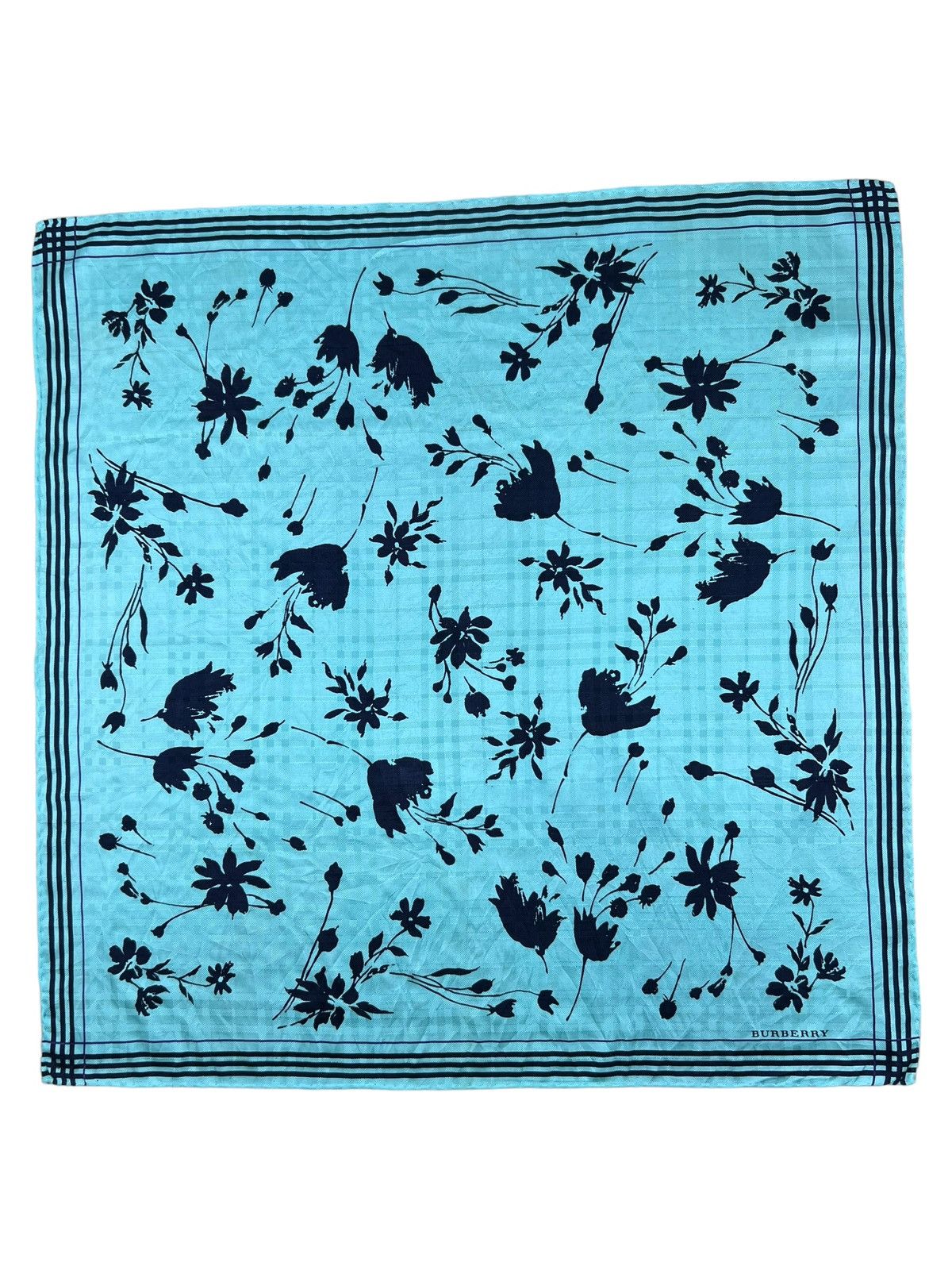 Burberry Burberry Handkerchief Neckerchief Bandana Pocketsquare Size ONE SIZE - 2 Thumbnail