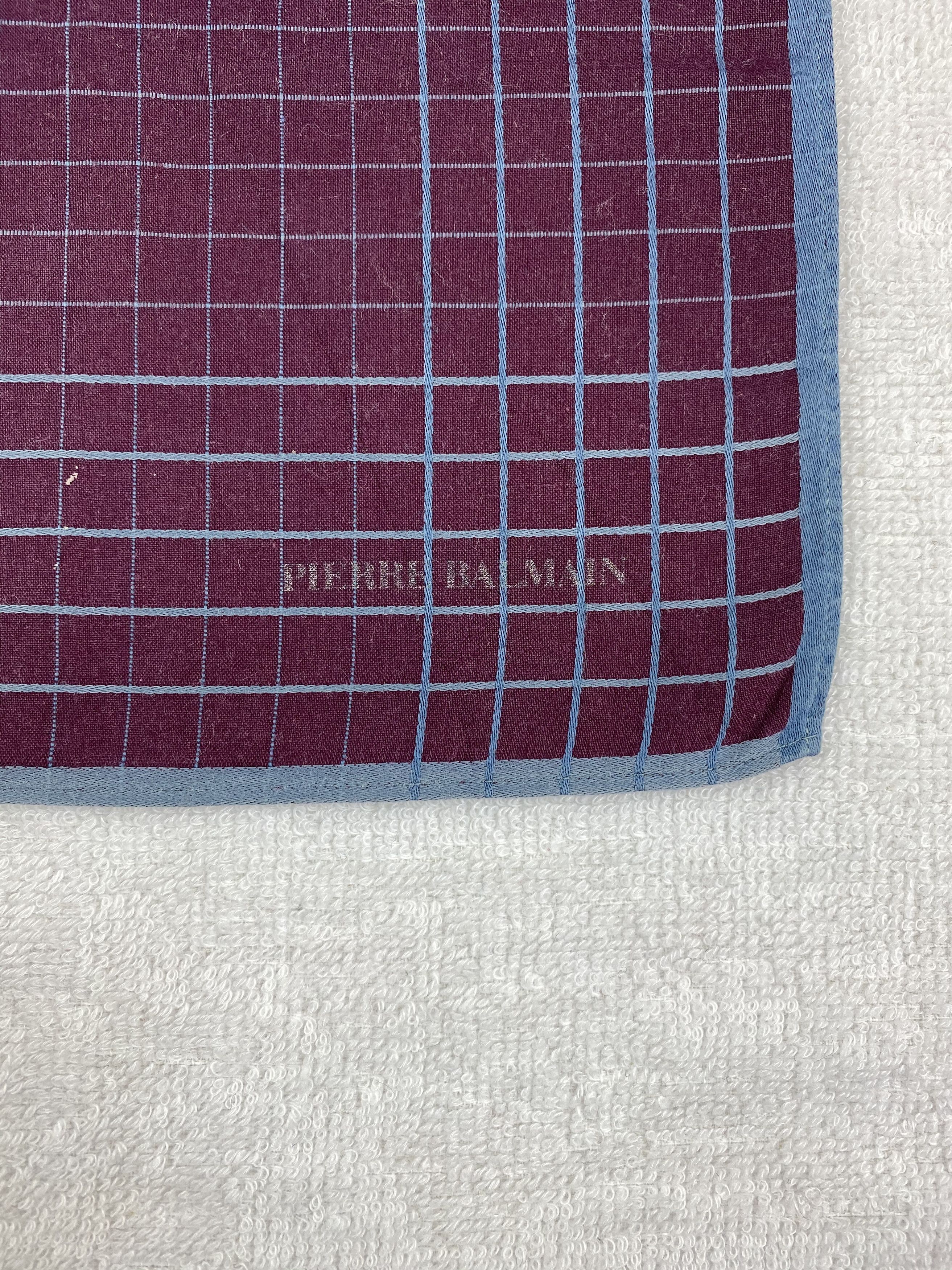 Pierre Balmain × Vintage Pierre Balmain Handkerchief / Bandana / Neckerchief Size ONE SIZE - 5 Thumbnail