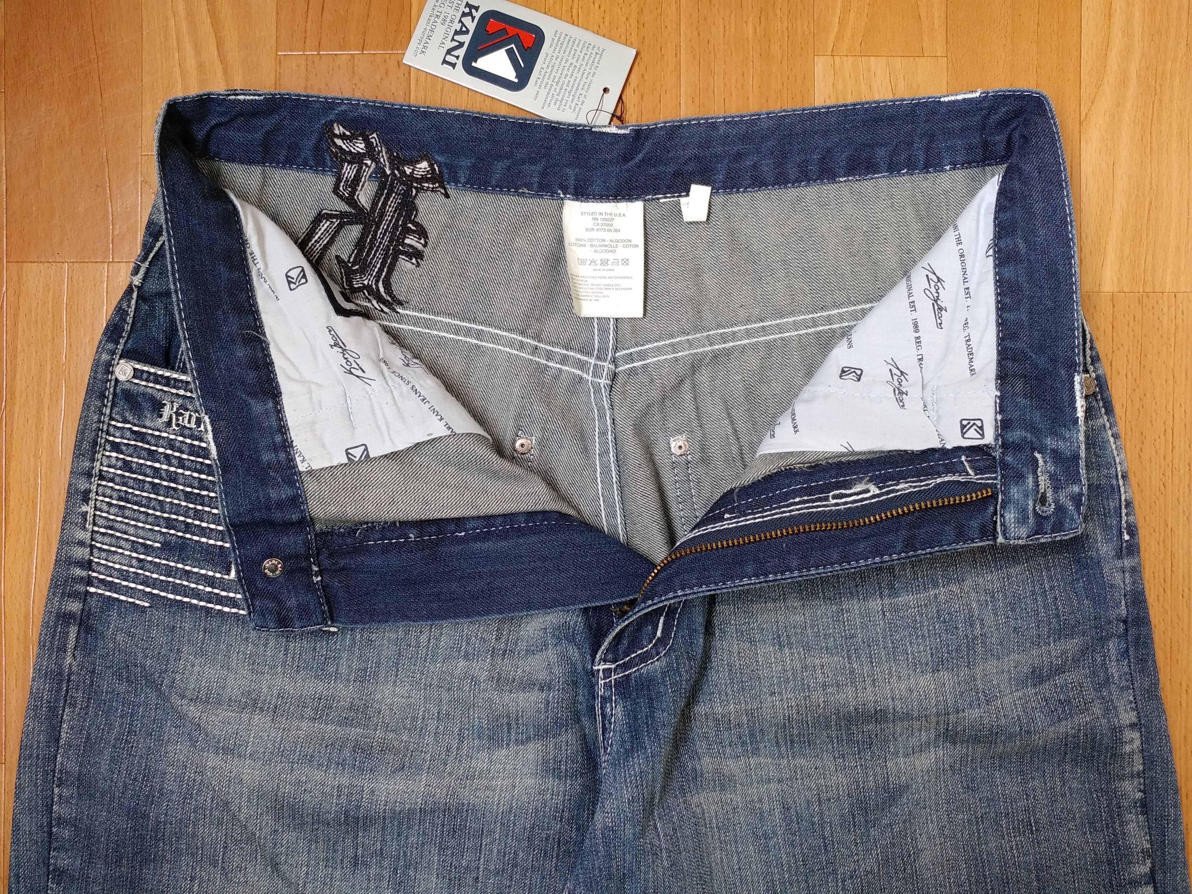 Karl Kani KARL KANI jeans oldschool deadstock baggy vintage 1990s W 32 Size US 32 / EU 48 - 14 Thumbnail