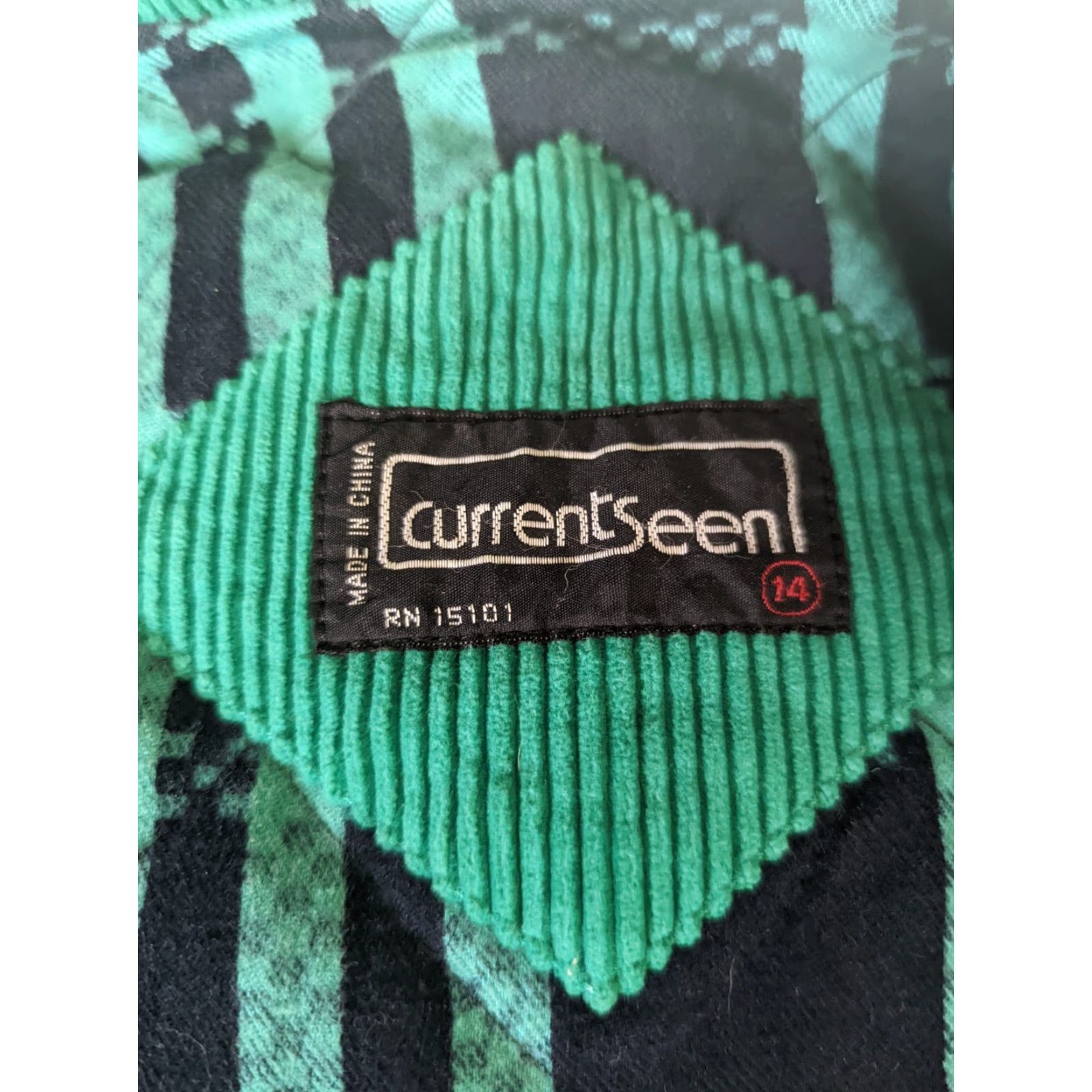 Vintage VINTAGE 80s Green Corduroy Barn Coat Winter Jacket Quilt Lined Womens L 14 Parka Jacket Coat Size L / US 10 / IT 46 - 4 Thumbnail