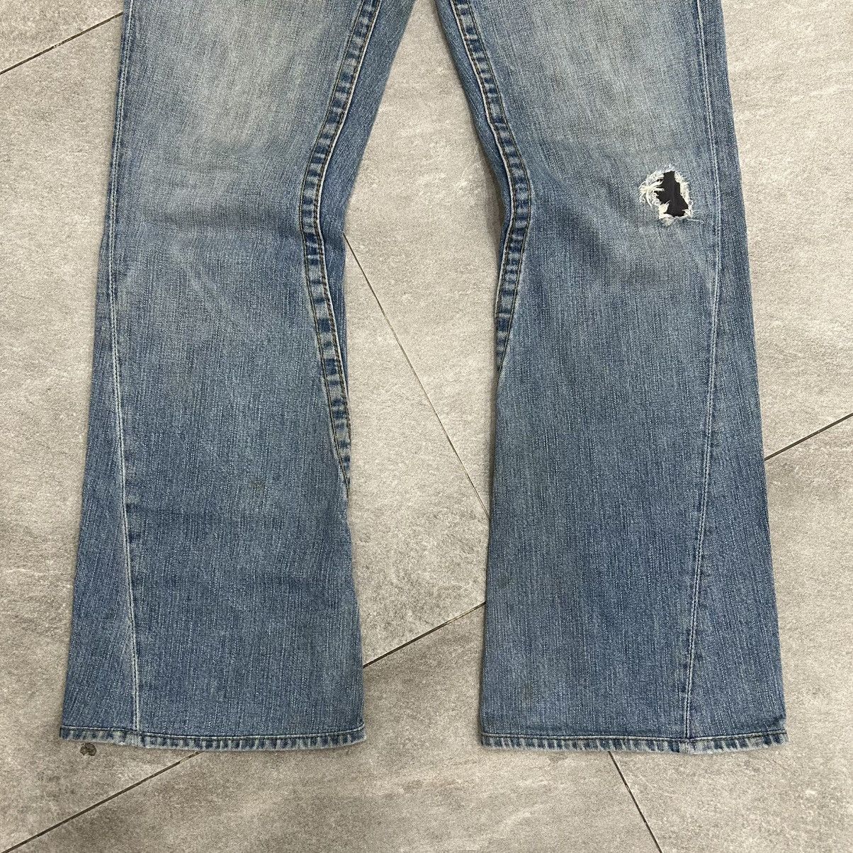True Religion Vintage 90s True Religion Joey Flared Denim Size US 33 - 14 Thumbnail