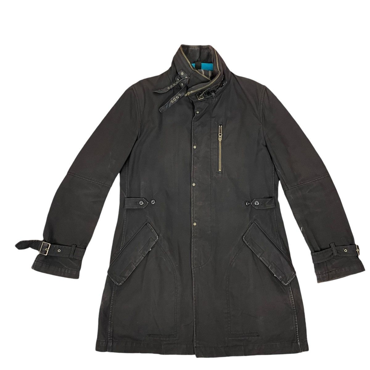 PPFM Vintage PPFM Parka Long Jacket Faded Japanese Brand Bondage Size US M / EU 48-50 / 2 - 14 Thumbnail