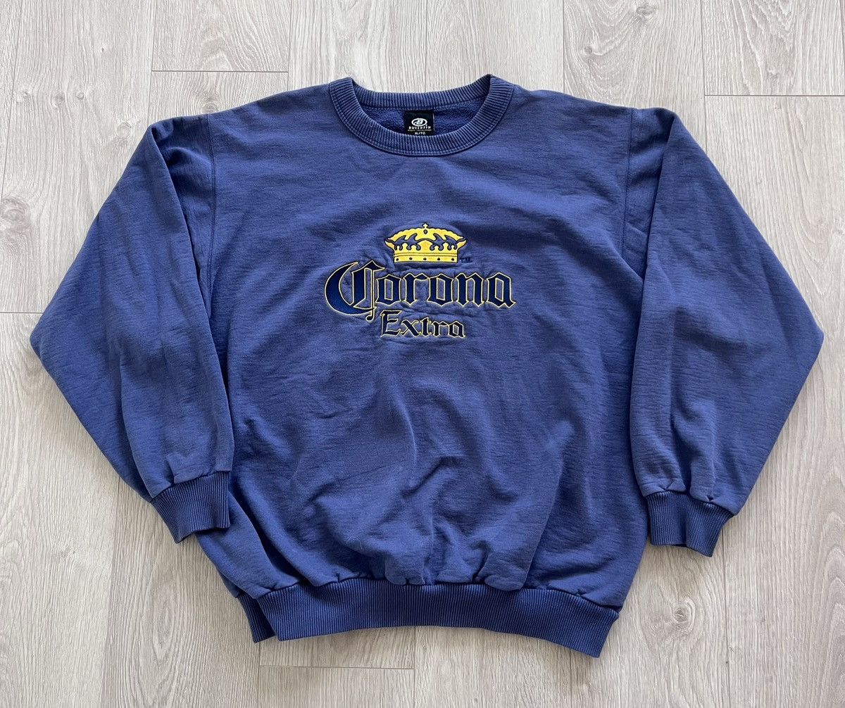 Vintage Vintage 90s Corona Extra Beer Crew Sweatshirt XL Bulletin Size US XL / EU 56 / 4 - 3 Thumbnail