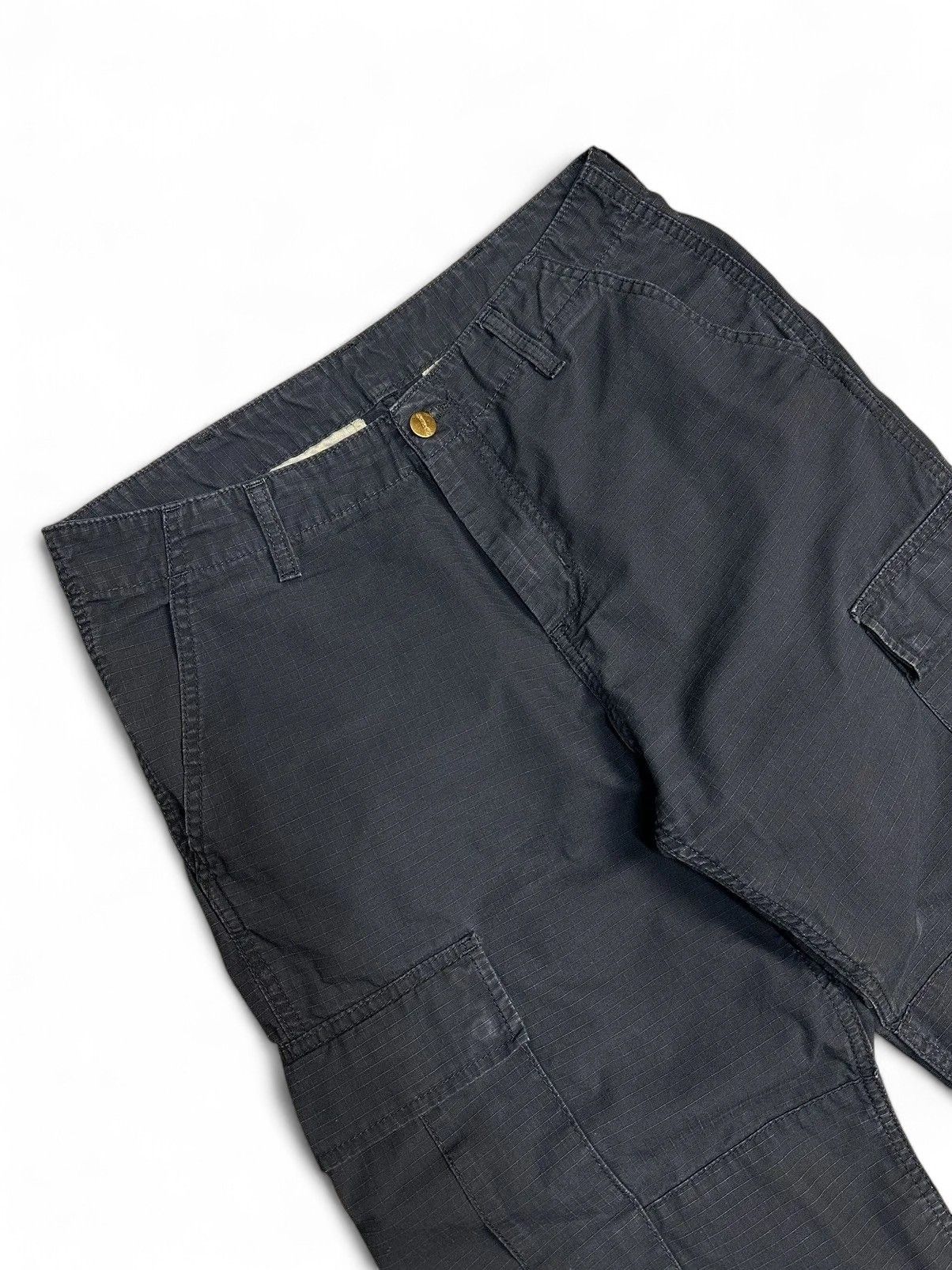 Carhartt Y2K Carhartt Blue Heavy Work Pants Utility Streetwear Size US 32 / EU 48 - 4 Thumbnail
