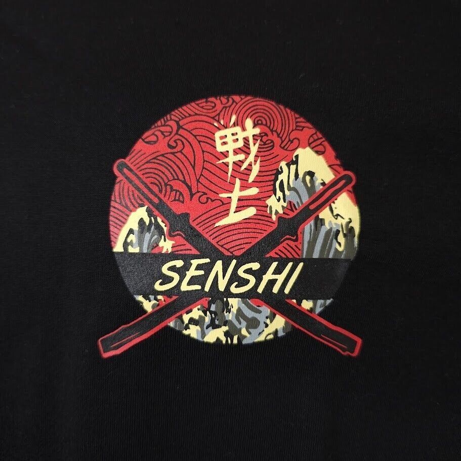 Other Senshi Warrior T Shirt Mens Size Small Black Samurai Martial Size US S / EU 44-46 / 1 - 3 Thumbnail