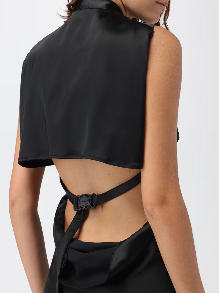 Off-White o1y1125 Maxi Dress in Black Size M / US 6-8 / IT 42-44 - 3 Thumbnail