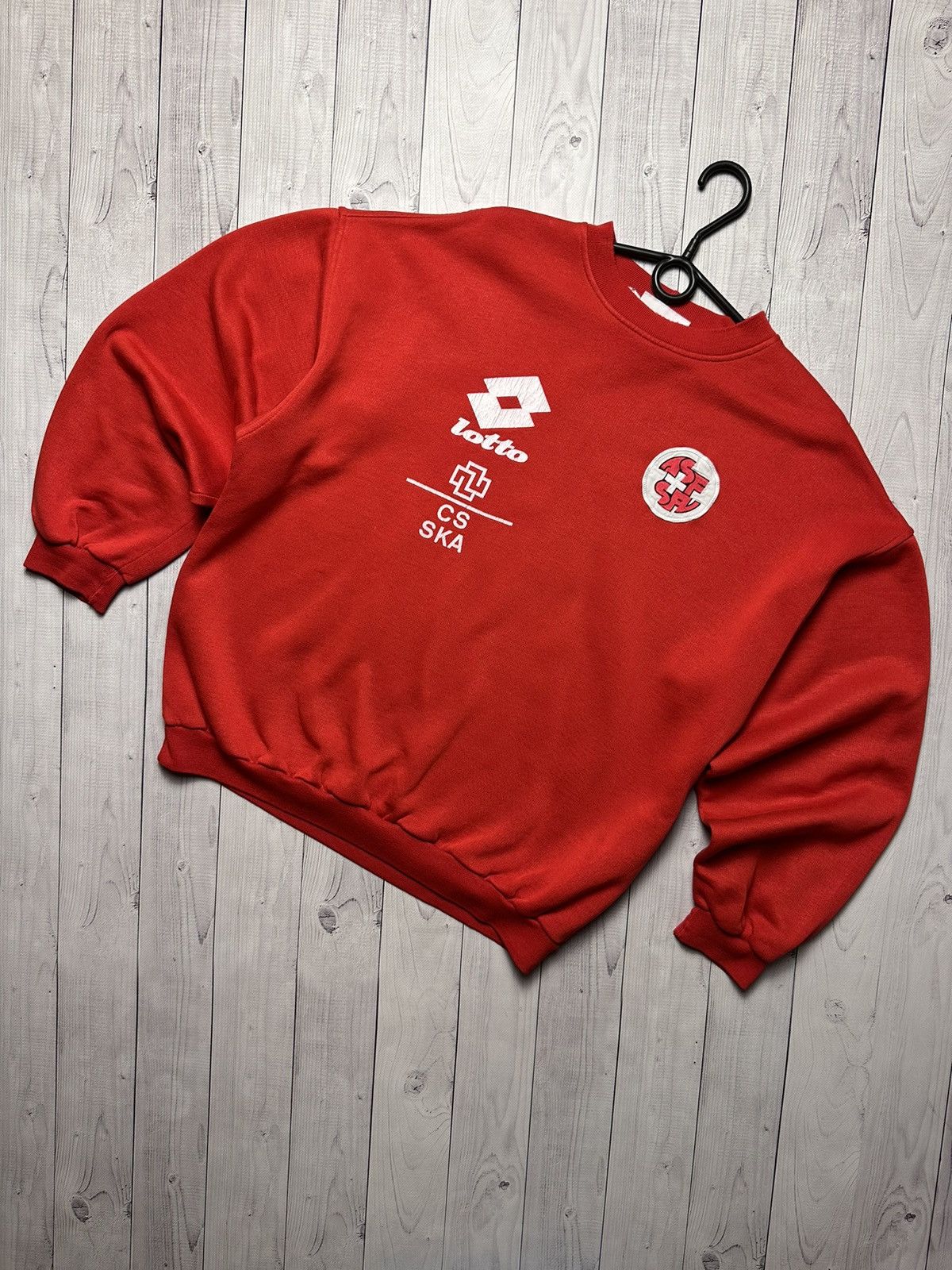 Lotto Sport × Vintage Vintage Switzerland soccer tracksuit lotto big logo size M Size US M / EU 48-50 / 2 - 3 Thumbnail