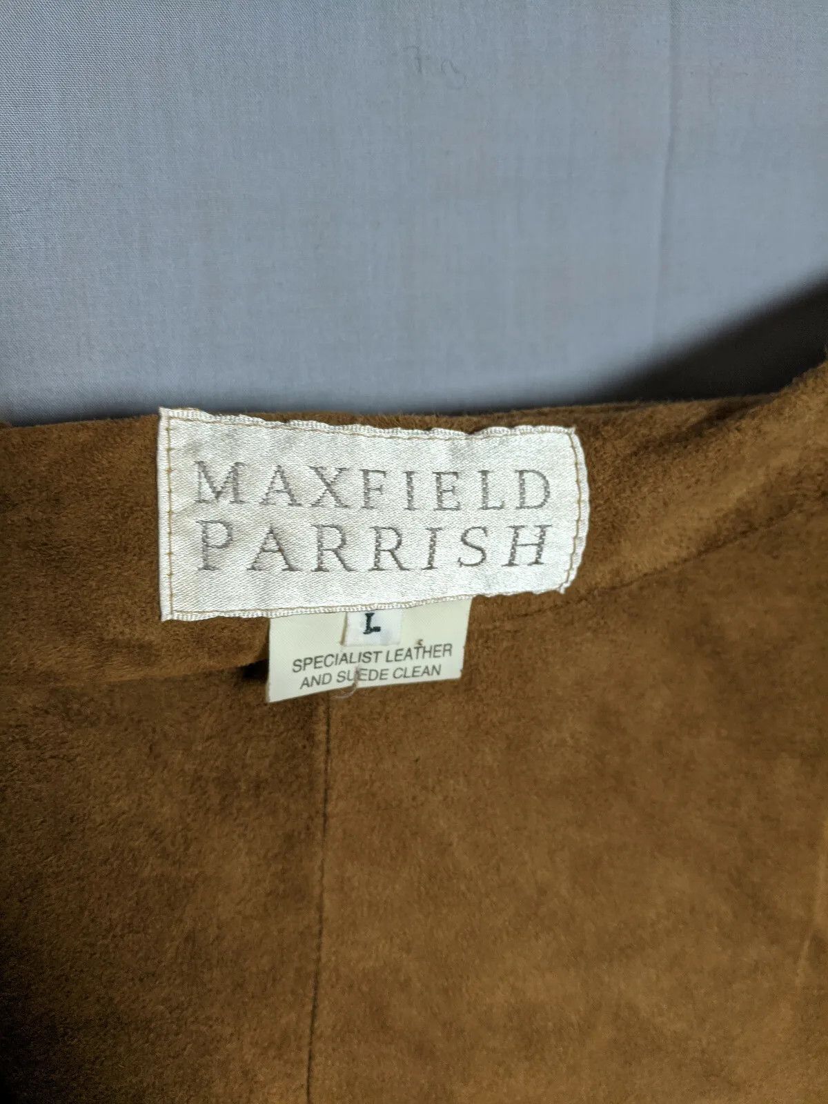 Other Maxfield Parrish Vintage Suede Skirt L Size 29" - 2 Thumbnail