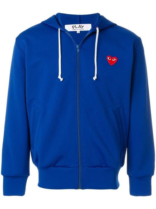 Comme des Garcons COMME DES GARCONS Men Hoodies P1T172 Blue Size US XL / EU 56 / 4 - 1 Thumbnail