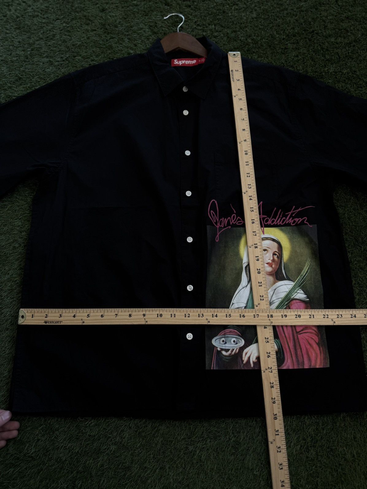 Supreme Supreme Janes Addiction Button Up Tee FW24 Size L (NEW) Size US L / EU 52-54 / 3 - 8 Thumbnail