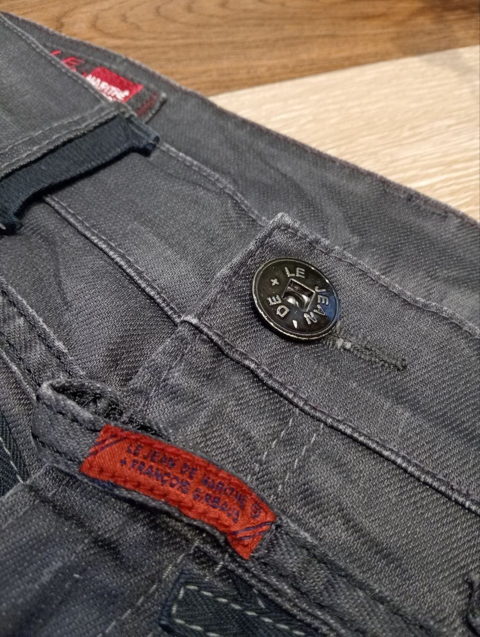 Marithe + Francois Girbaud LE JEAN DE MARITHE FRANCOIS GIRBAUD STRETCH DENIM PANTS Size US 34 / EU 50 - 7 Thumbnail
