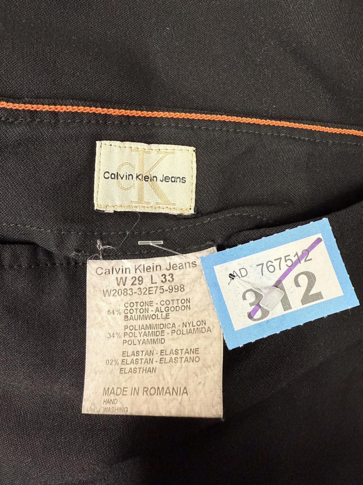 Other Calvin Klein Black Wide Leg Trousers W29 L33 Size US 29 - 2 Thumbnail