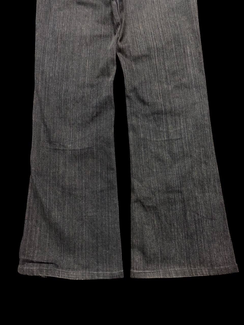 Vintage FLARED 90s Style Japanese Bobson Mudwash Bootcut Sick Jeans Size US 27 - 17 Thumbnail
