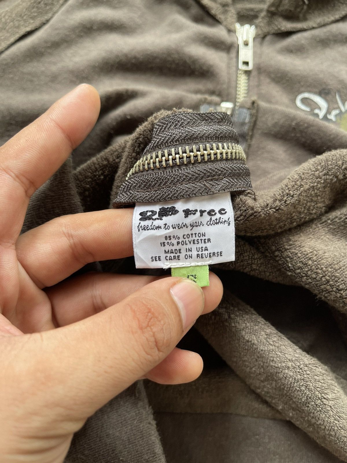 Japanese Brand Y2K 2B FREE VKEI STYLE BOXY HOODIE Size US S / EU 44-46 / 1 - 12 Thumbnail