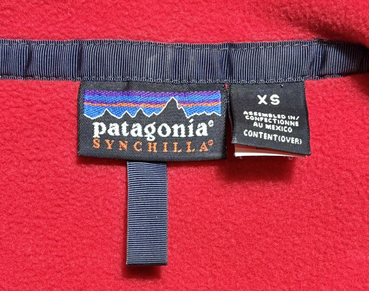 Other × Patagonia Patagonia Synchilla T-Snap Red Pullover Fleece XS Size US XS / EU 42 / 0 - 9 Thumbnail