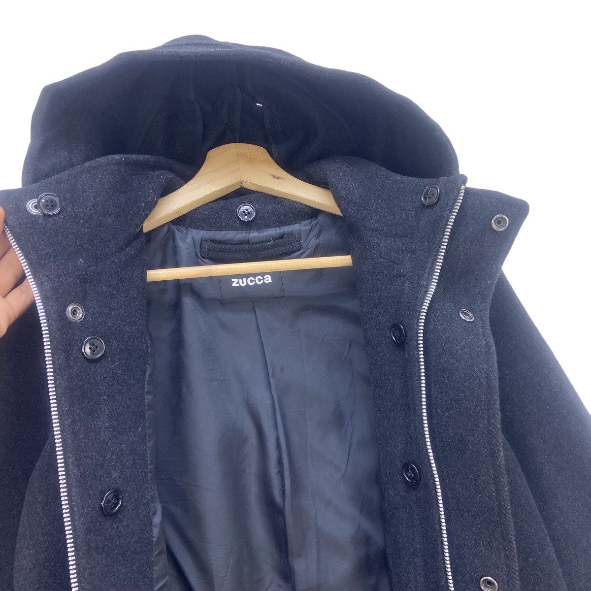 Designer × Issey Miyake × Zucca Zucca by Issey Miyake Wool Jacket Size S / US 4 / IT 40 - 16 Thumbnail