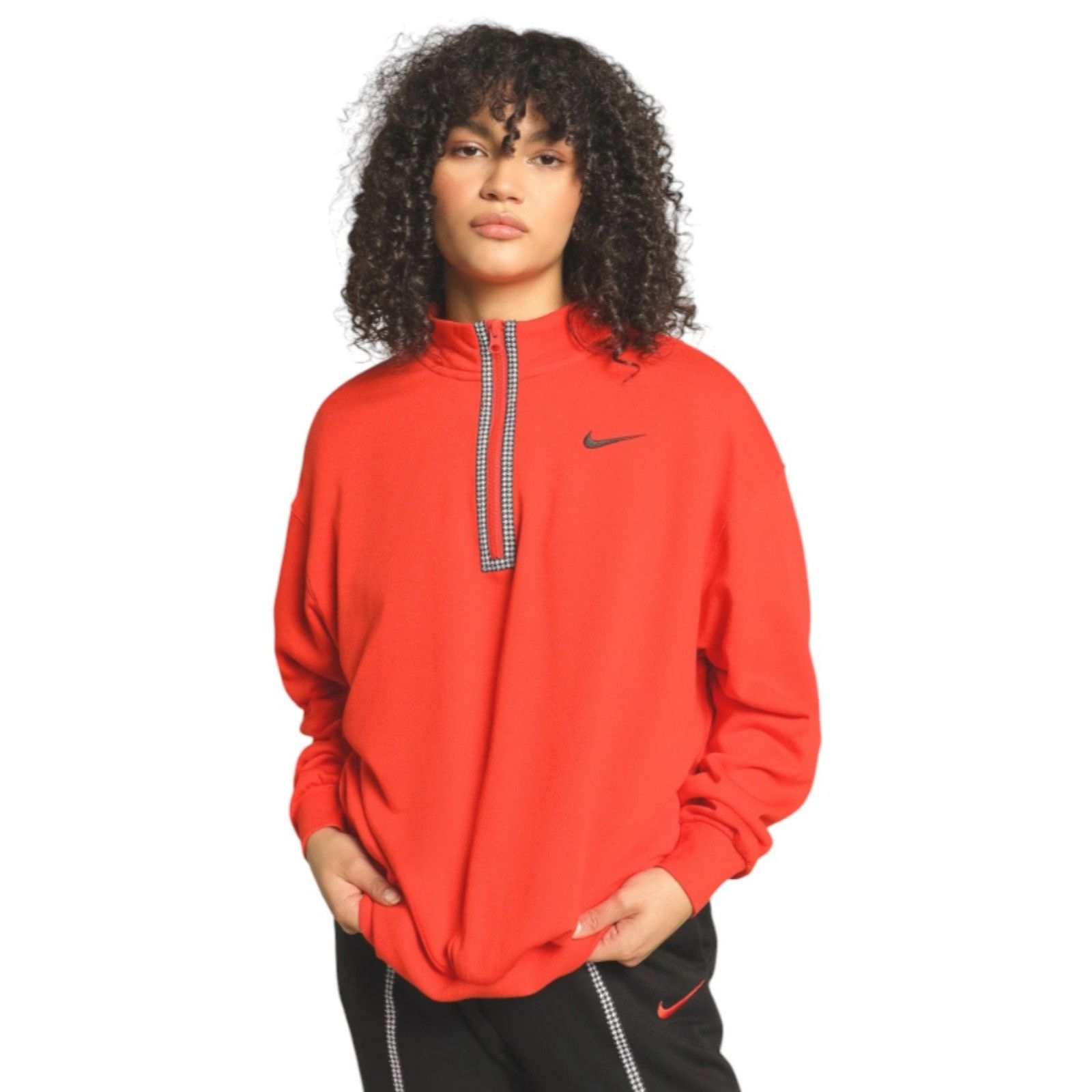 Nike Nike NSW Icon Clash 1/2 Zip Sweatshirt DJ6679-673 Women's 3X Size 3XL / US 20-22 - 16 Thumbnail