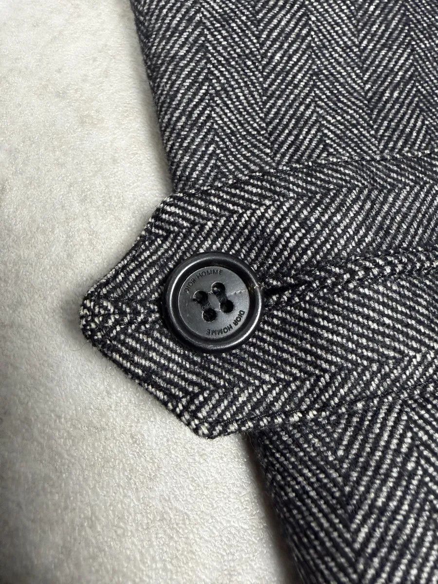 Dior AW2008 Dior Grey Wool Classy Belted Long Jacket Size US M / EU 48-50 / 2 - 6 Thumbnail