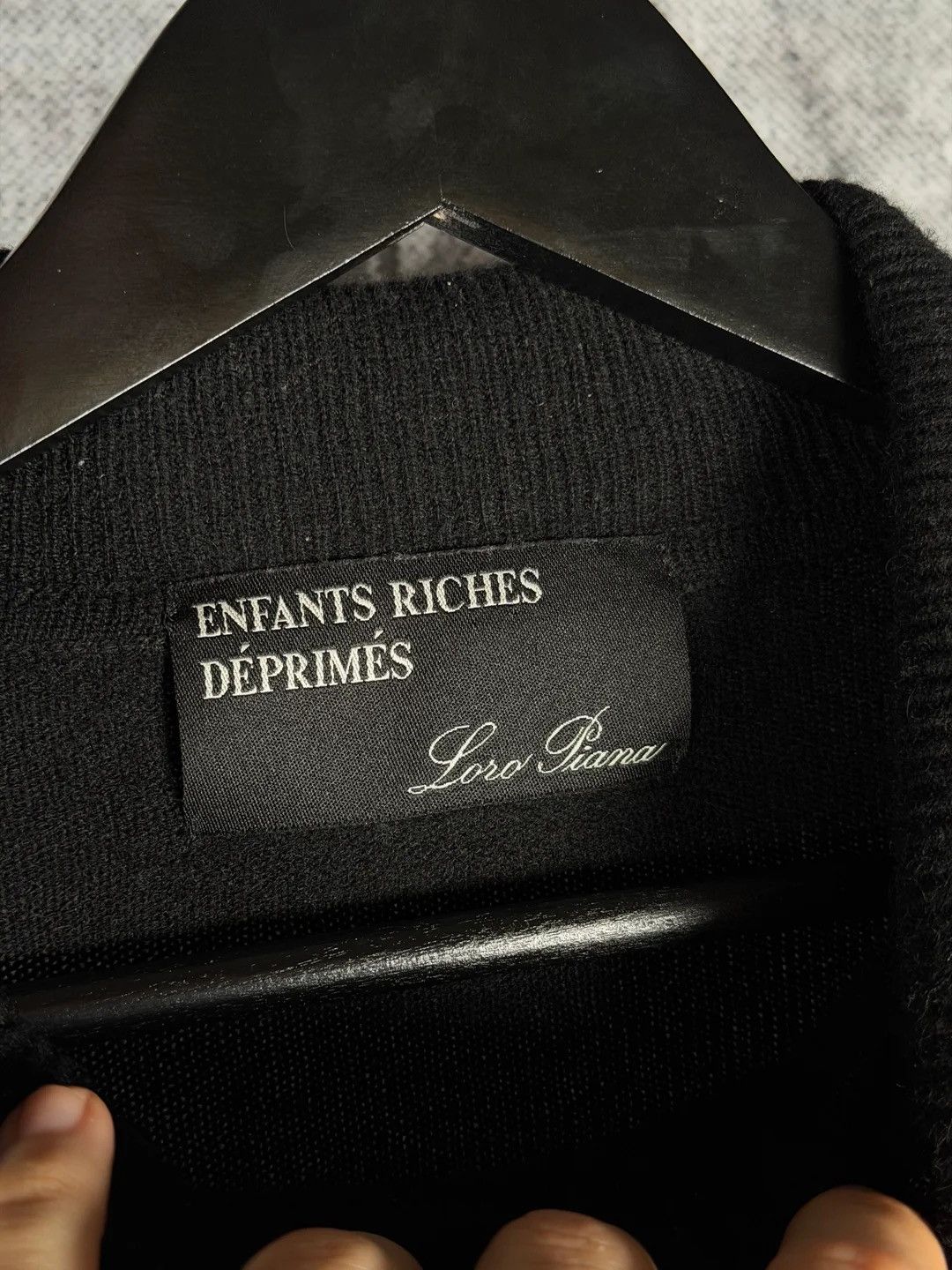 Enfants Riches Deprimes 🚭GRAIL🚭 ERD LORO PIANA 1/10 2018 RUNWAY “BAUHAUS” SWEATER Size US L / EU 52-54 / 3 - 11 Thumbnail