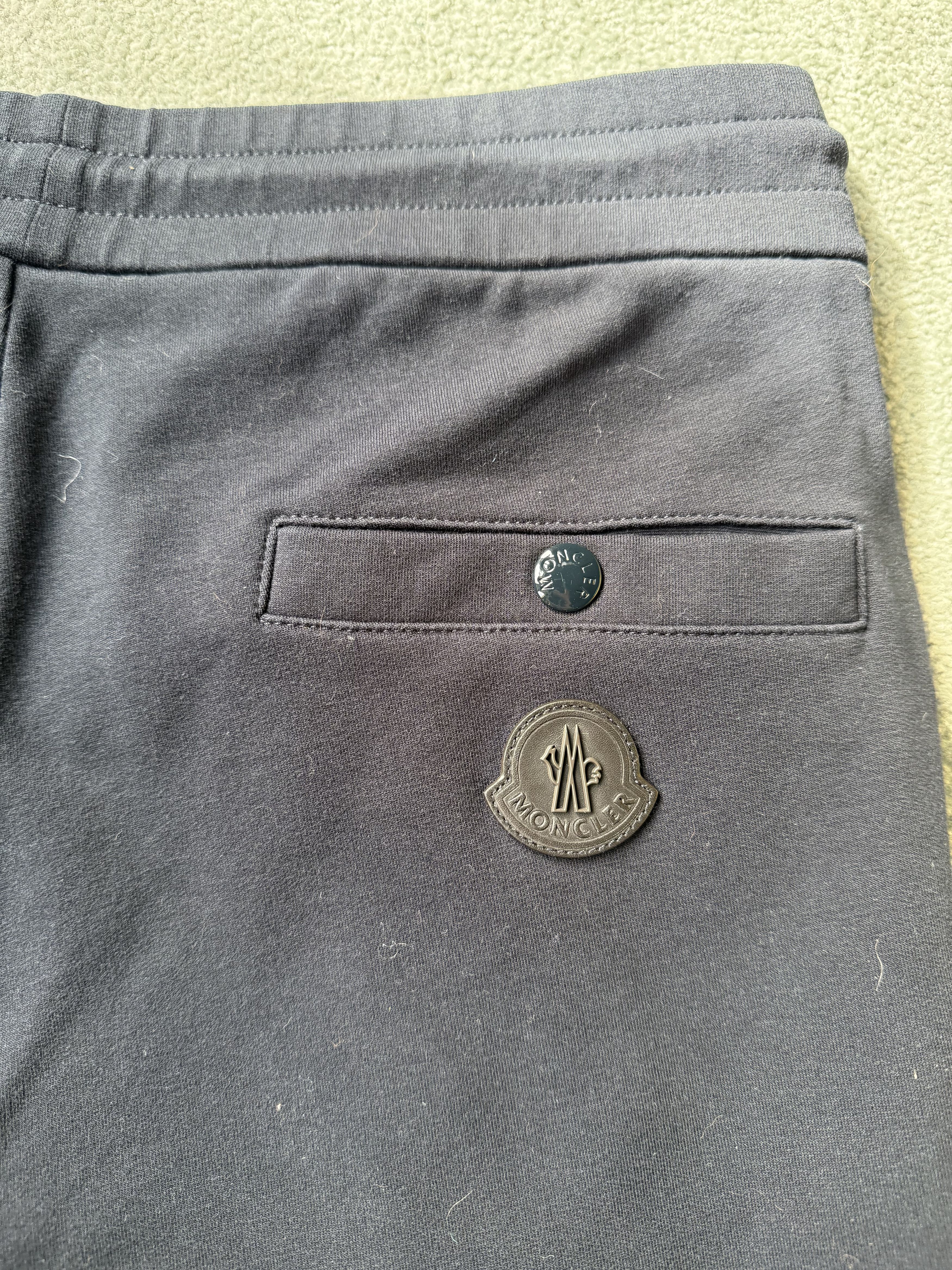 Moncler Moncler Men's Sweatpants In Blue With zip detail Size US 31 - 3 Thumbnail