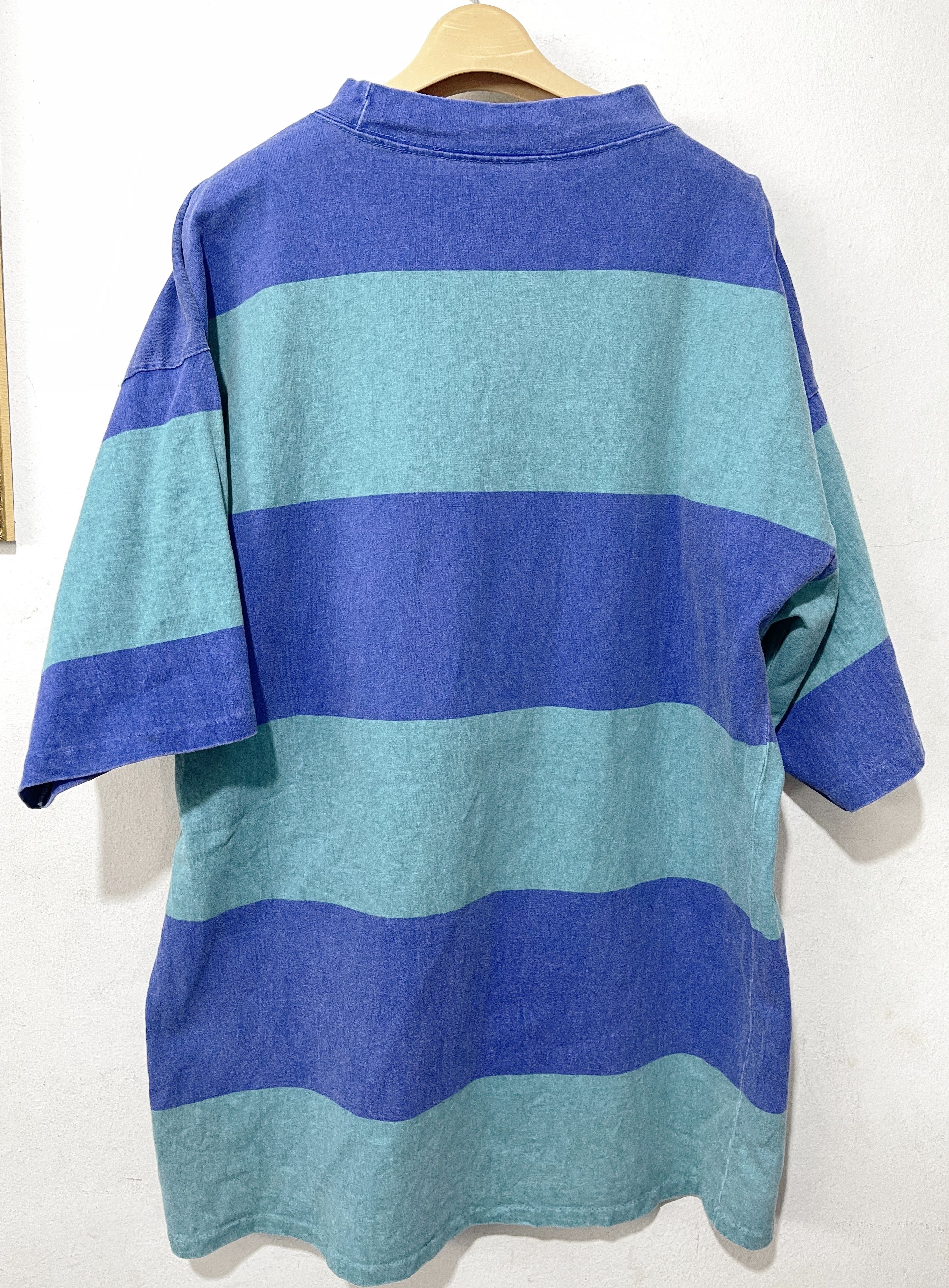 Ron Jon Surf Shop × Vintage Vintage 90s Ron Jon Surf Shop Striped Shirt Size US XL / EU 56 / 4 - 3 Thumbnail