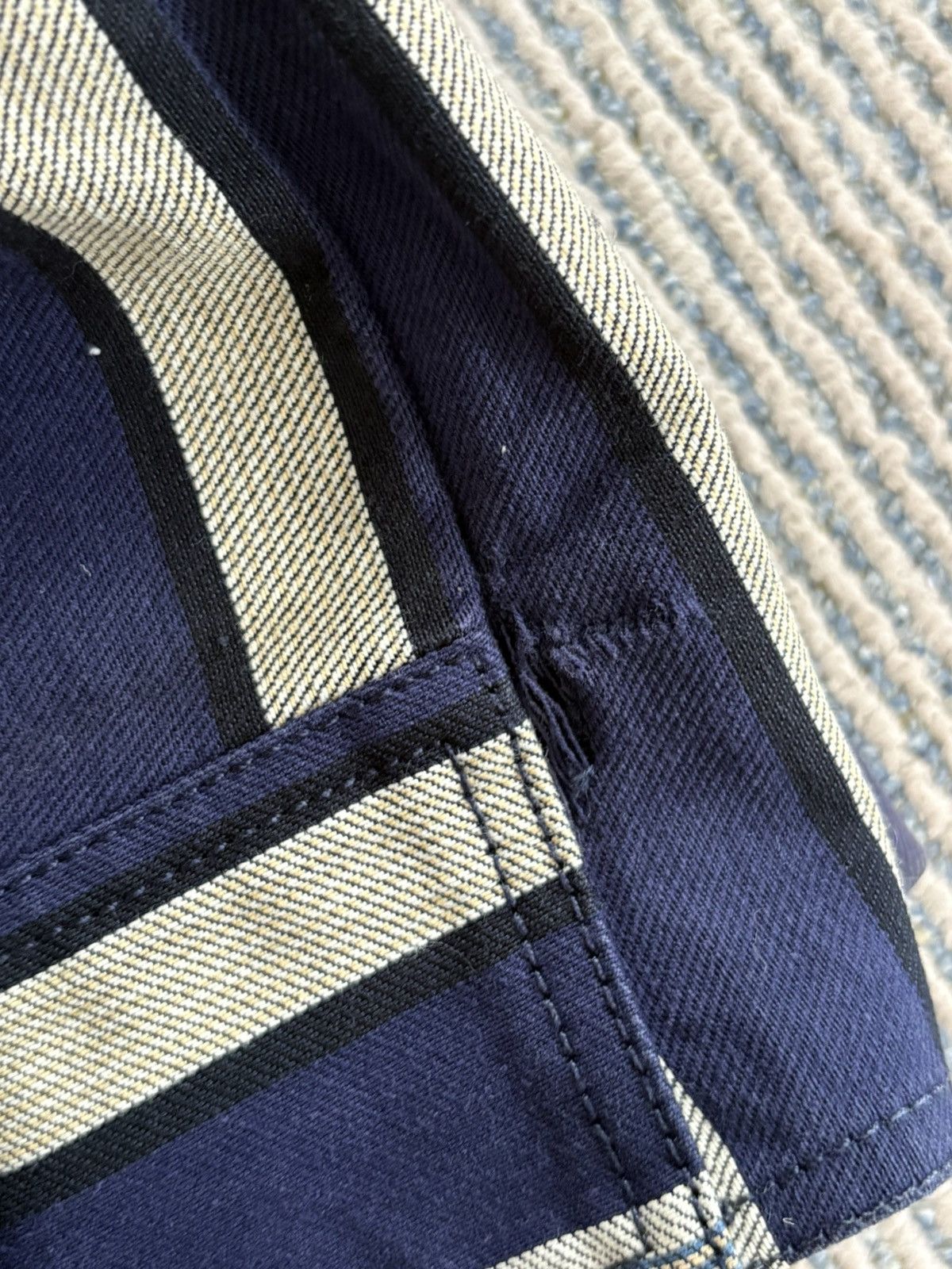 Acne Studios Acne Studios Striped Moss Jacket Size US S / EU 44-46 / 1 - 5 Thumbnail