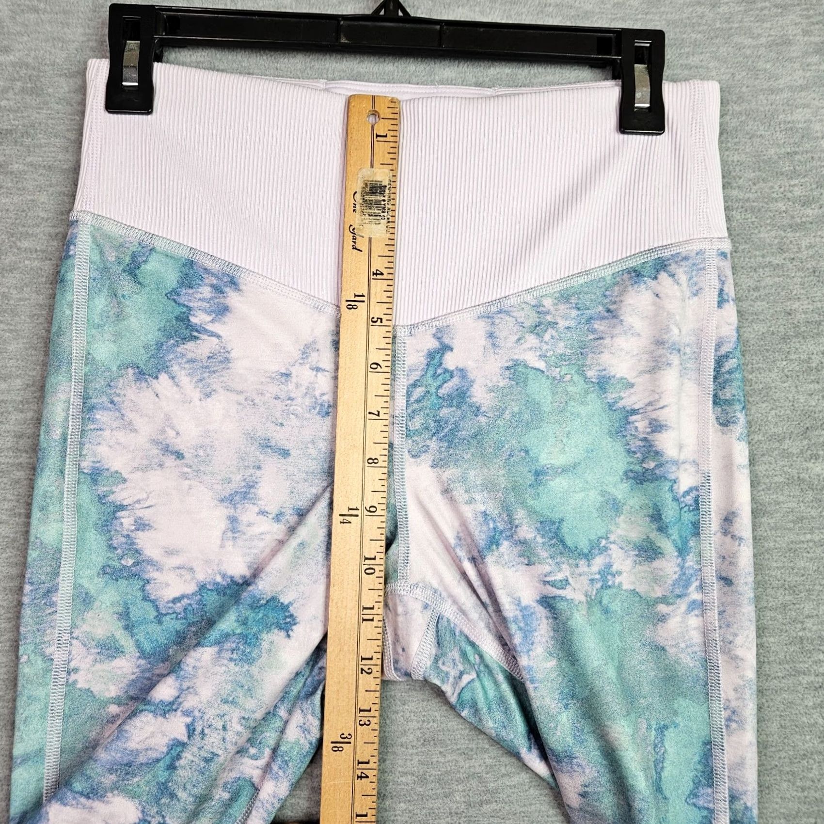 The North Face The North Face Leggings Women Large Blue White Tie Dye Activewear Size 36" / US 14 / IT 50 - 7 Thumbnail