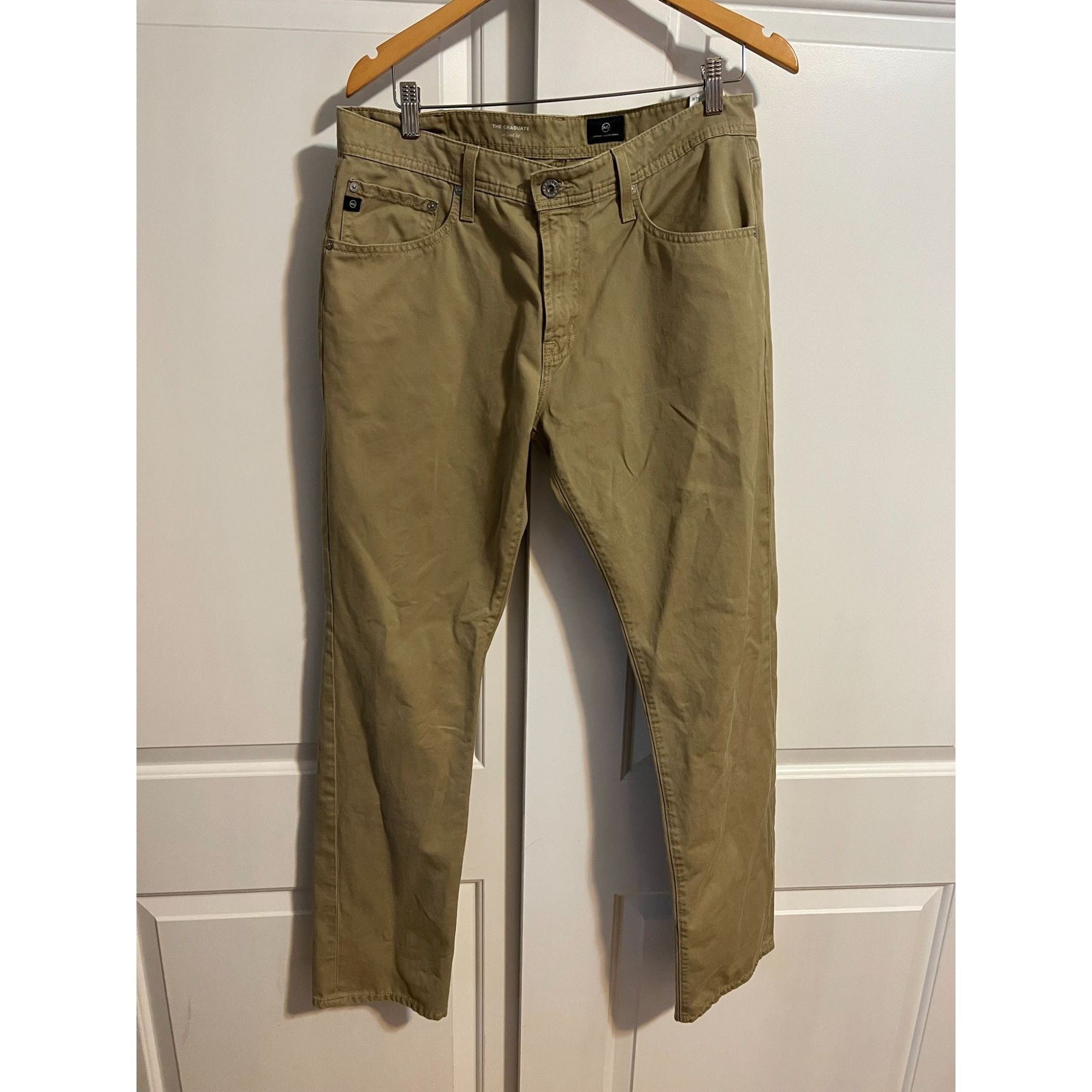 Adriano Goldschmied The Graduate Tailored Leg Mens Khakis -