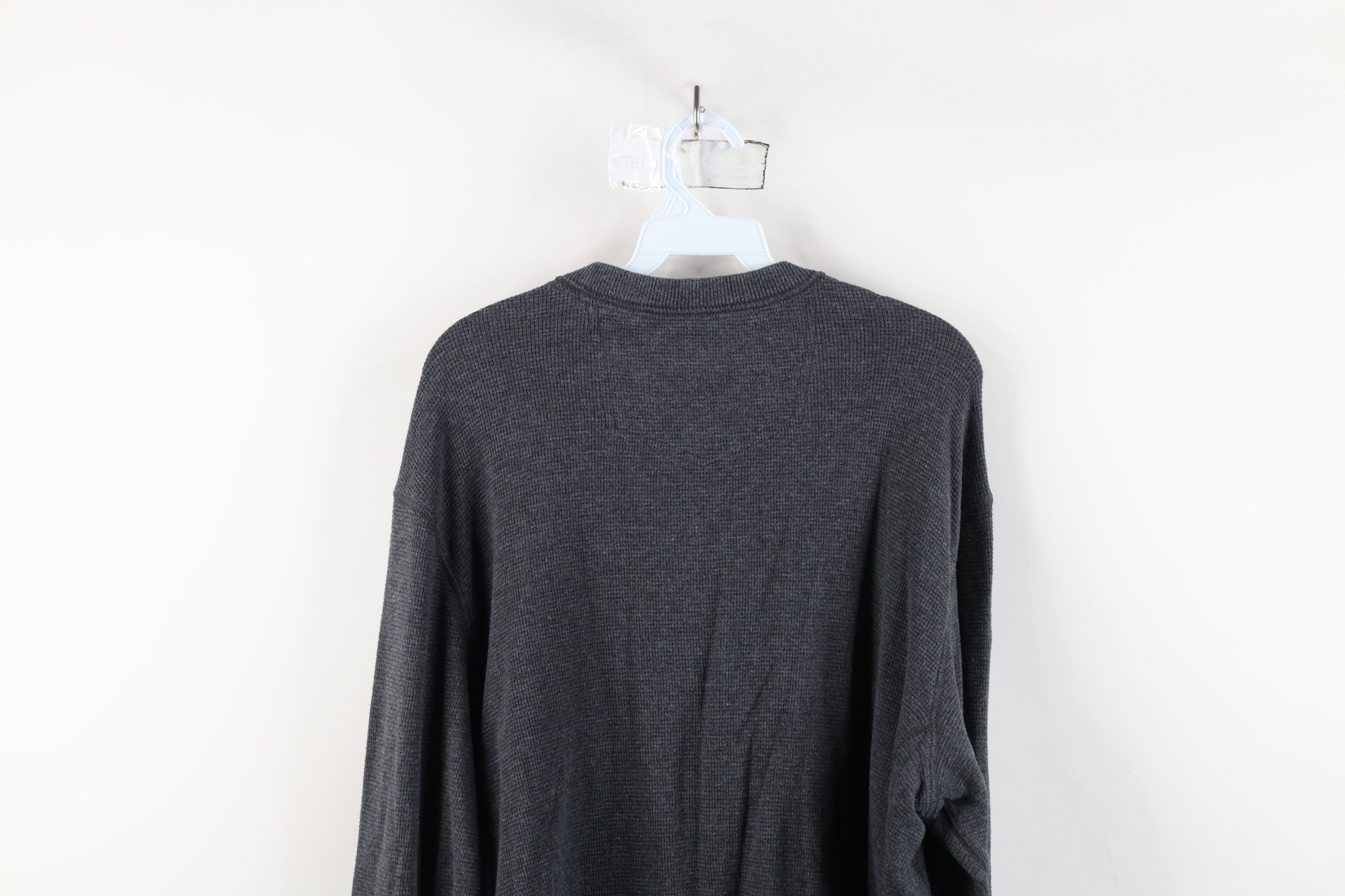 Eddie Bauer × Vintage Vintage Eddie Bauer Thermal Knit Long Sleeve Henley T-Shirt Size US XL / EU 56 / 4 - 9 Thumbnail