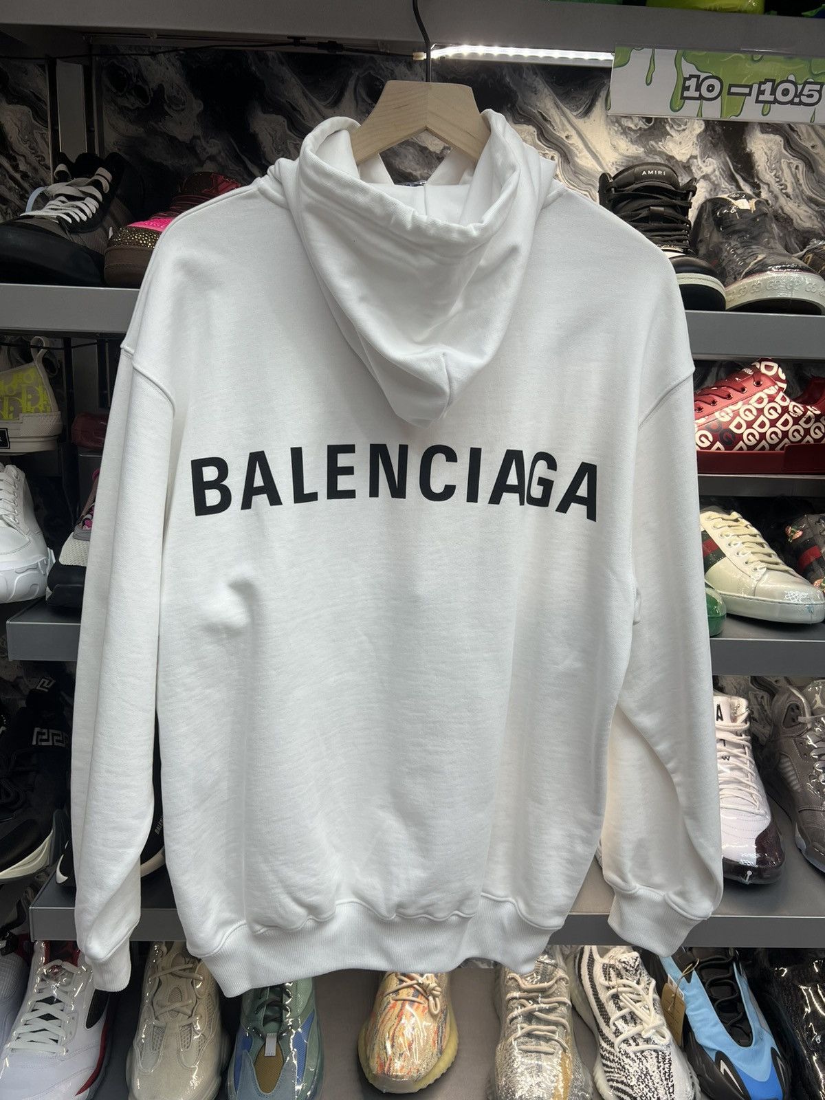 Balenciaga Balenciaga White Hoodie Size US XS / EU 42 / 0 - 2 Thumbnail