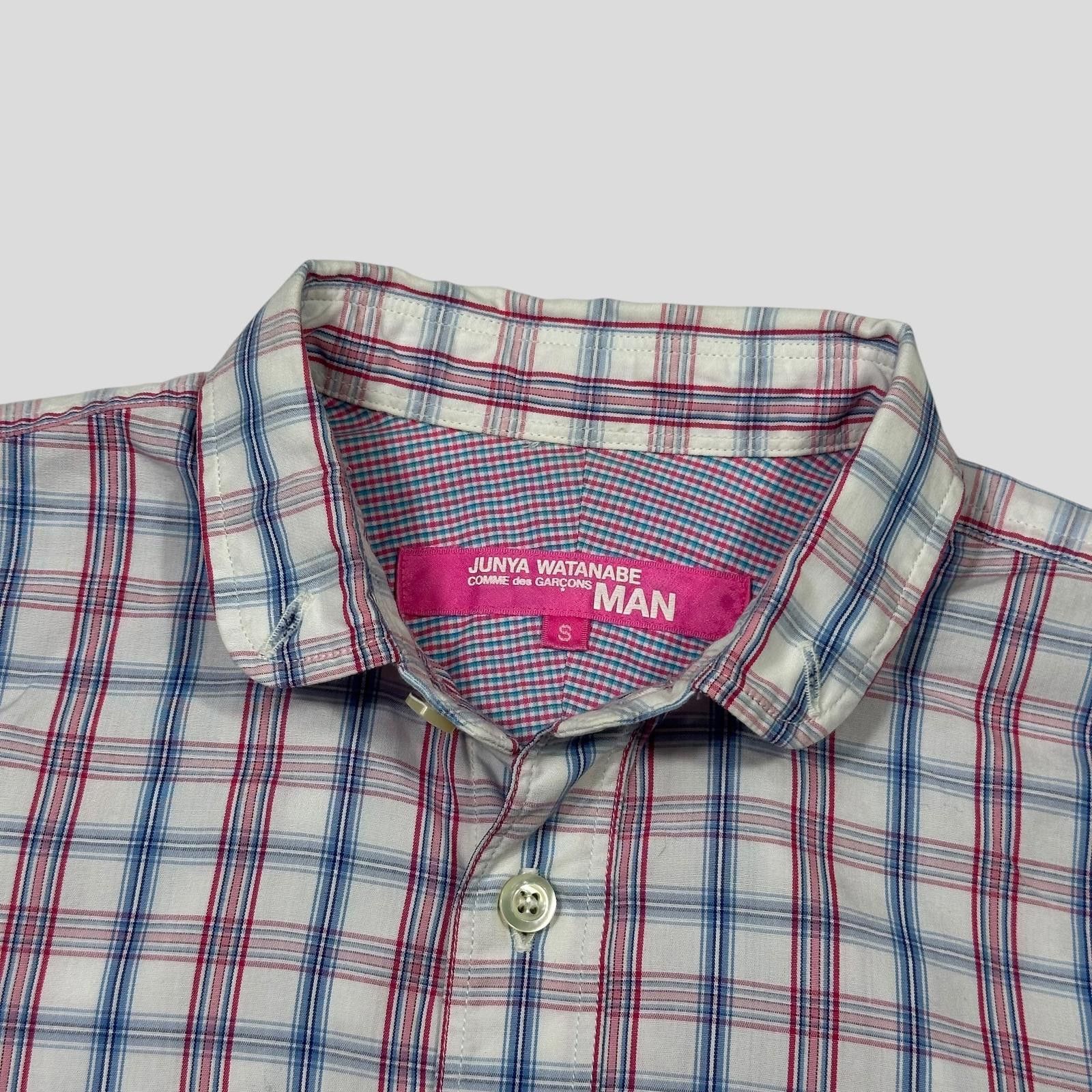 Junya Watanabe Junya Watanabe Womens 2012 Checkered Plaid Short Shirt - S Size S / US 4 / IT 40 - 2 Thumbnail