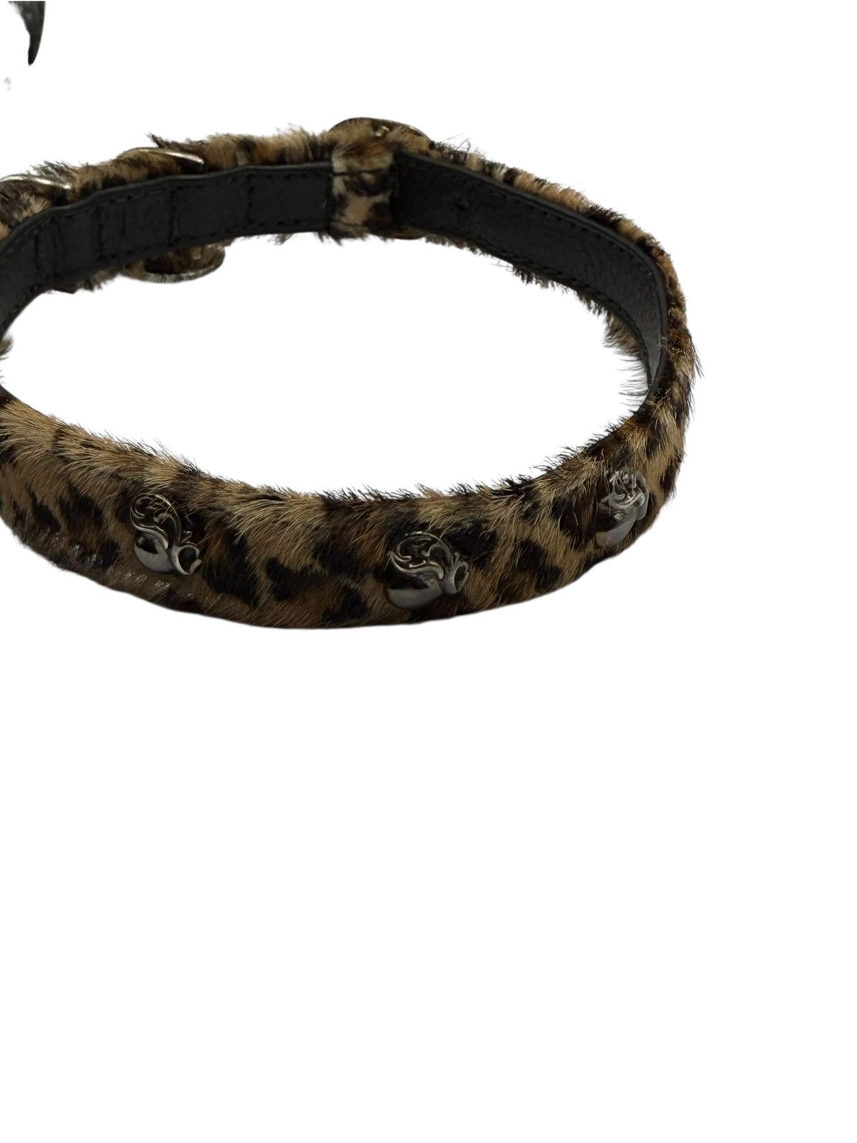 Chrome Hearts CHROME HEARTS LEOPARD LEASH AND COLLAR Size ONE SIZE - 8 Thumbnail