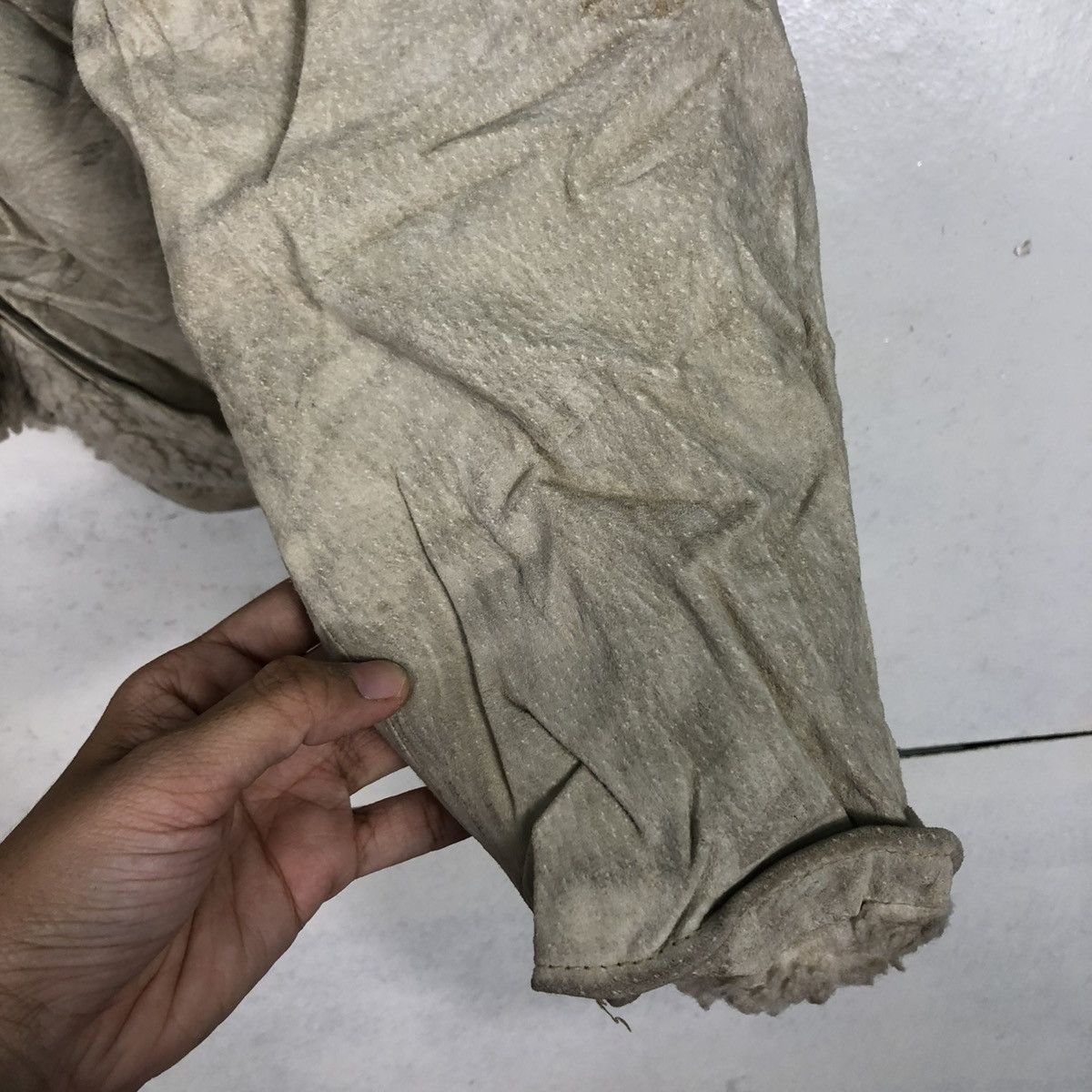 Japanese Brand 🔥VINTAGE GENUINE LEATHER JACKET RAW BLANKET ISSEY MIYAKE Size US M / EU 48-50 / 2 - 14 Thumbnail