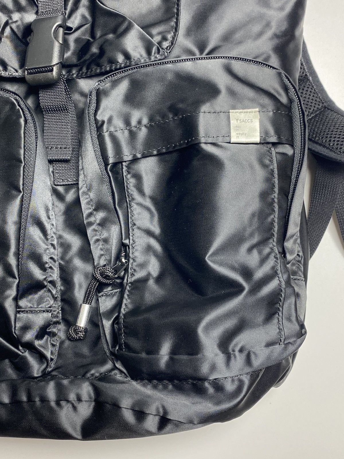 Yohji Yamamoto Yohji Yamamoto Nylon Backpack Size ONE SIZE - 7 Thumbnail