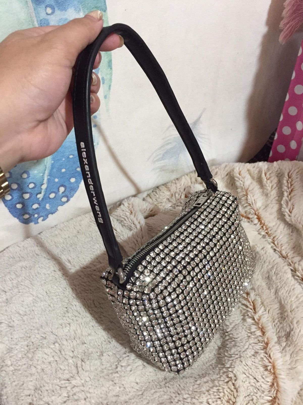 Alexander Wang ALEXANDER WANG Rhinestone Heiress Mini Bag Grailed