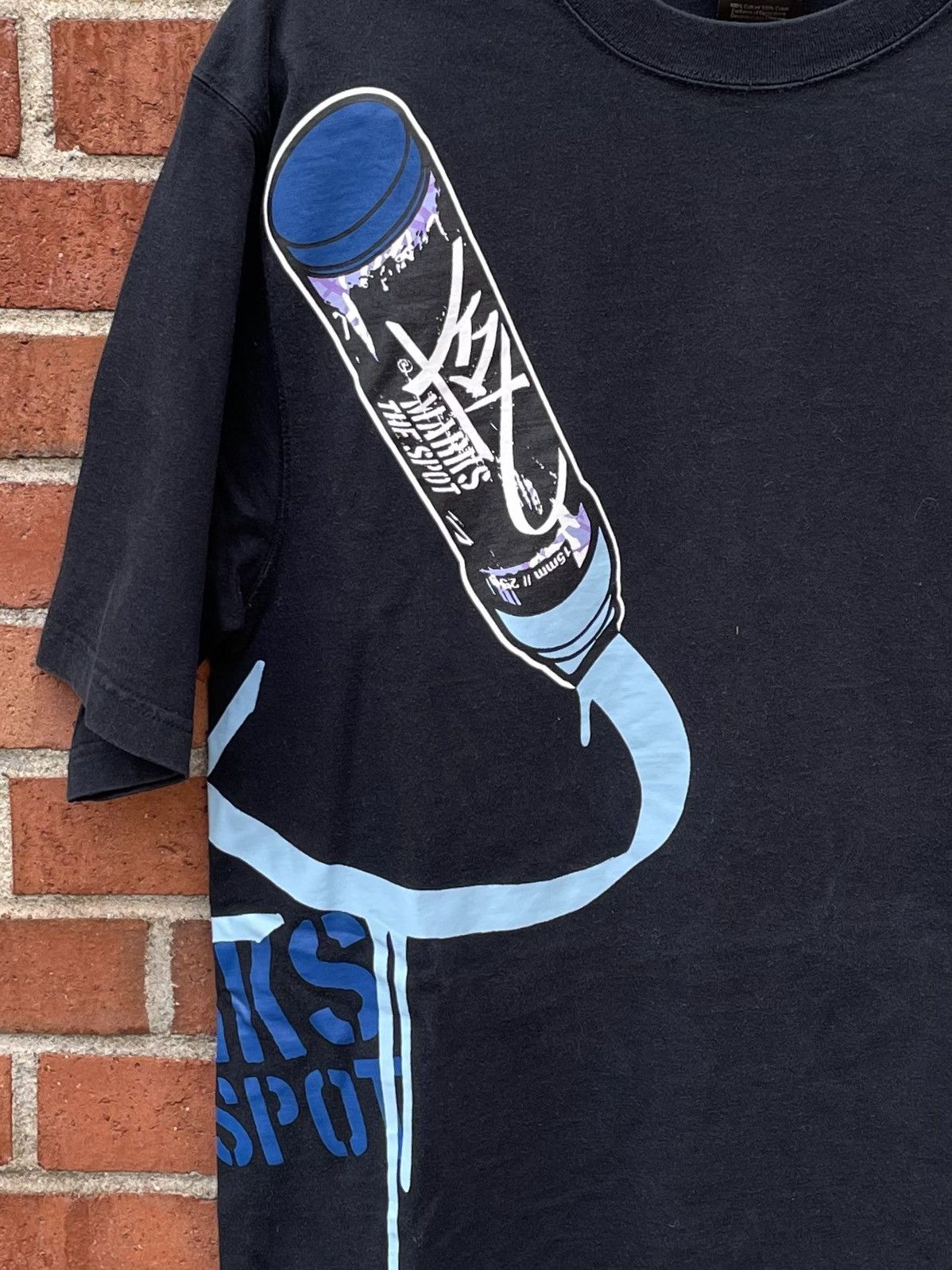 K1X Vintage Y2k K1X Play Hard Graffiti Graphic T Shirt Size US L / EU 52-54 / 3 - 4 Thumbnail