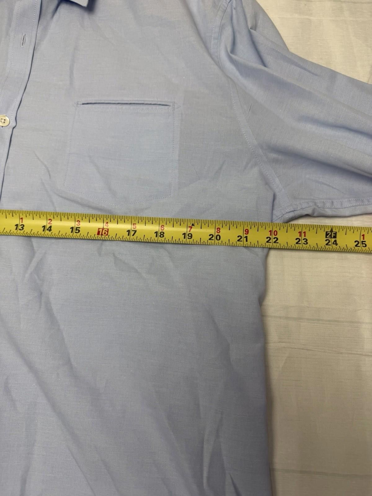 7Diamonds 7 Diamonds 4 Way Stretch Button Up Mens Sz Xl Long Sleeve Size US XL / EU 56 / 4 - 8 Thumbnail