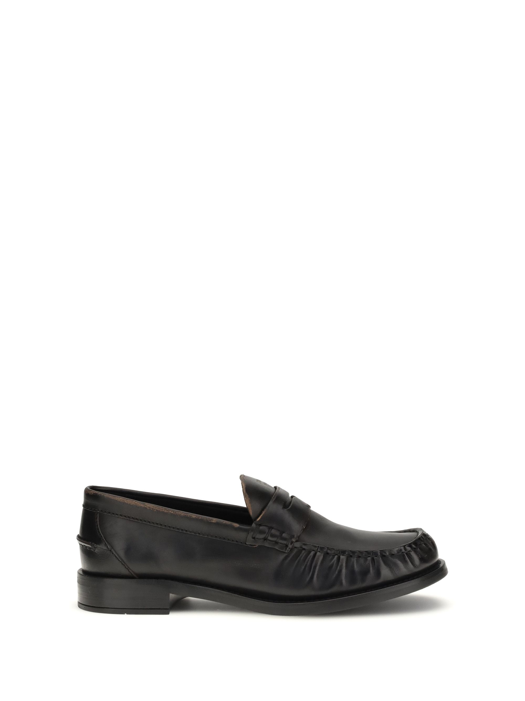 Prada Leather Loafers Size US 10 / IT 40 - 1 Thumbnail