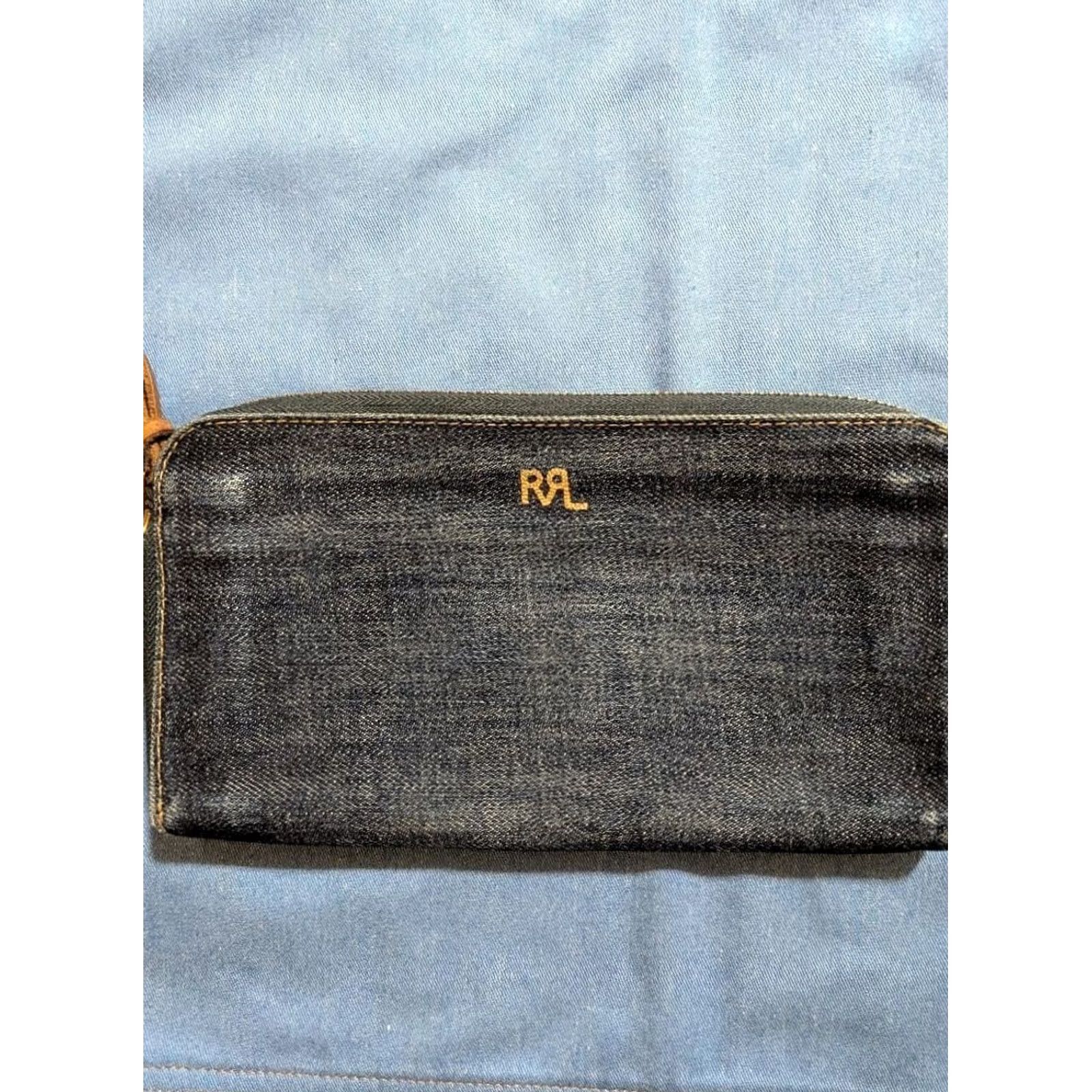 Ralph Lauren RRL Ralph Lauren Denim Wallet Pouch Zip Embroided Logo Pre-owned Size ONE SIZE - 2 Thumbnail